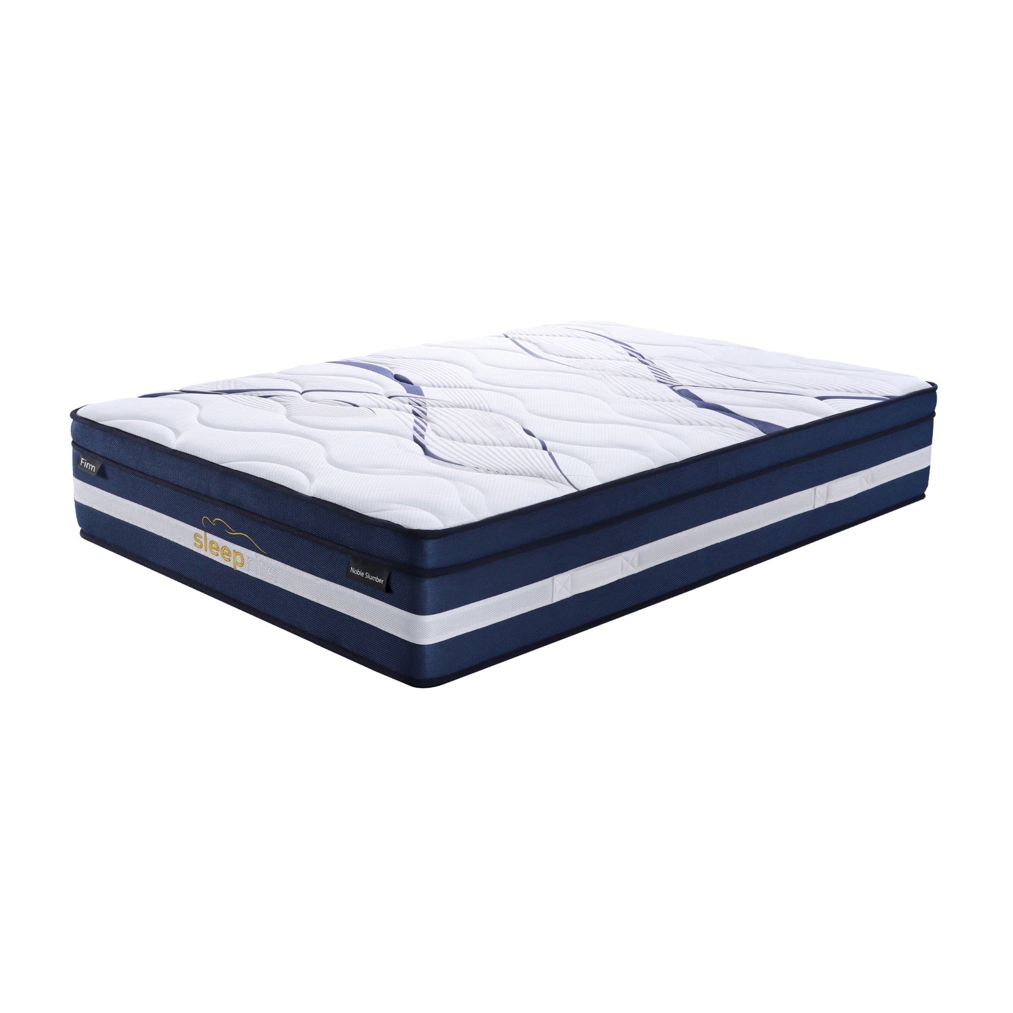 Firm, 28cm Thick 5 Zones Pocket Spring Double Mattress - Noble Slumber