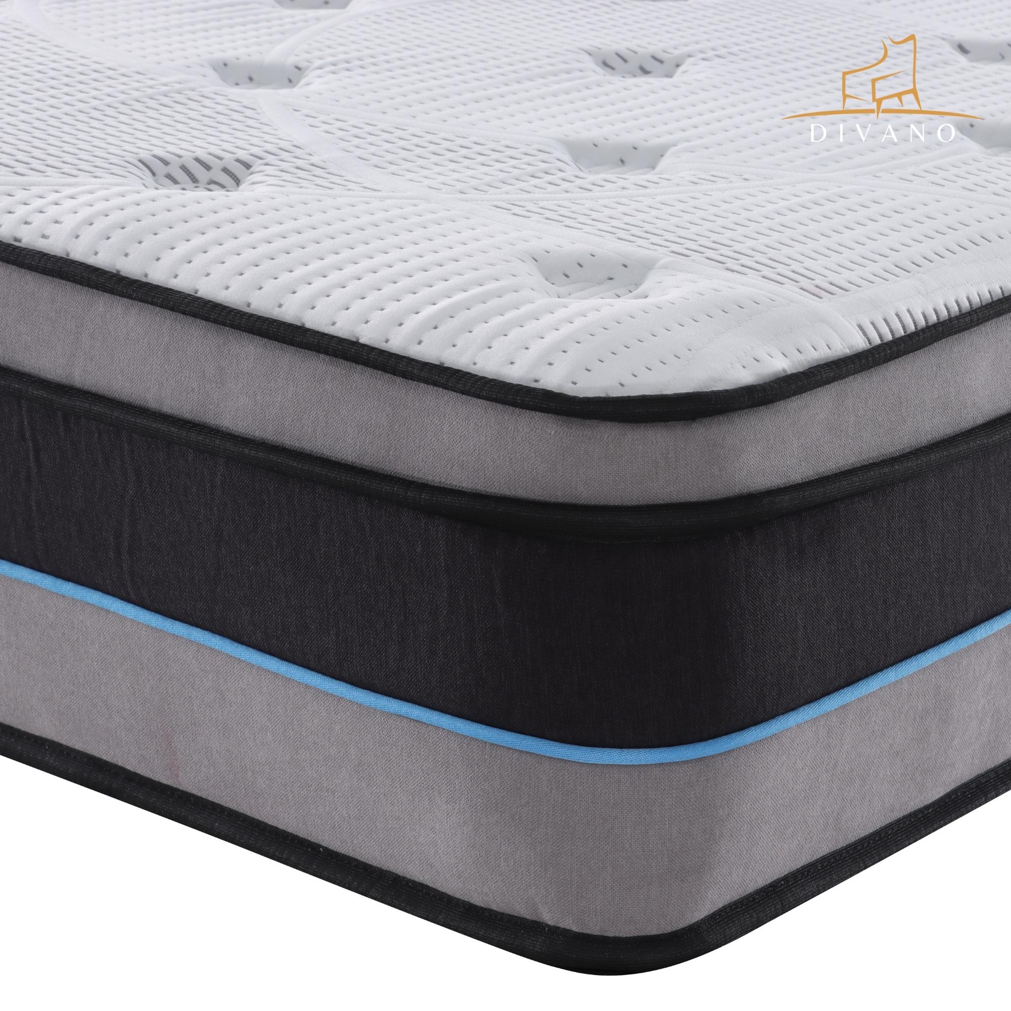 Luxury Plush Double Mattress with Pocket Springs - Cloud Dreams