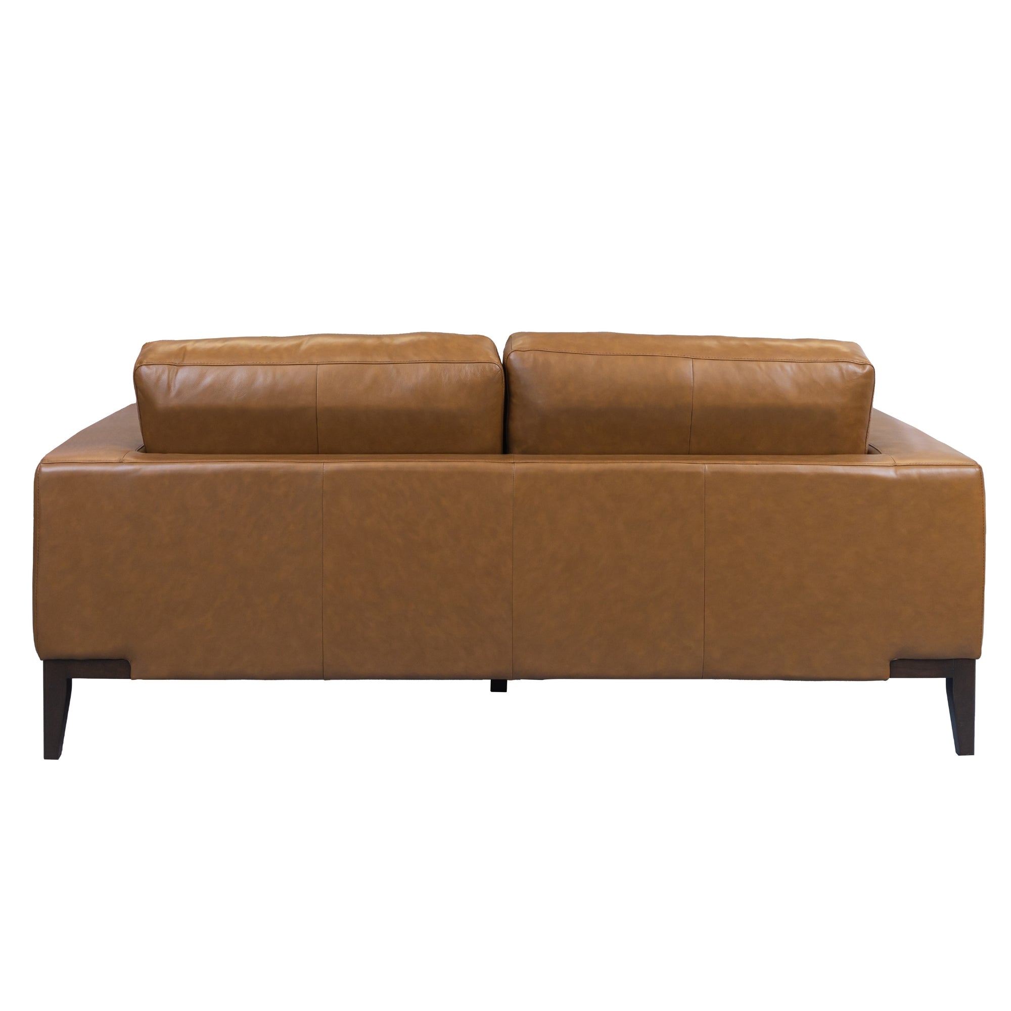 Tan Leather 3+2 Seater Sofa Set, Wide Arms, Durable Frame