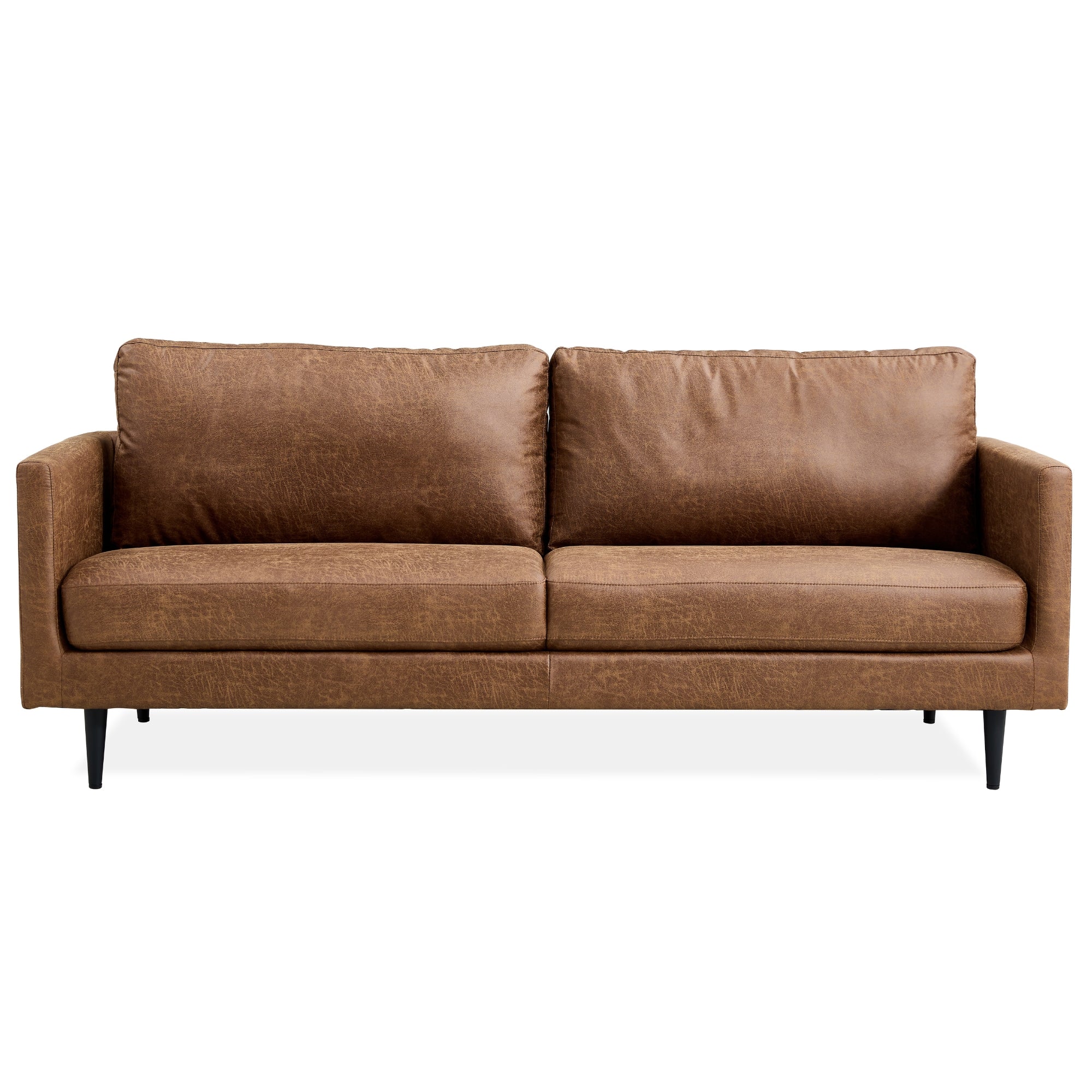 Durable 3-Seater Sofa, Highland Fabric, Steel Frame - Athena