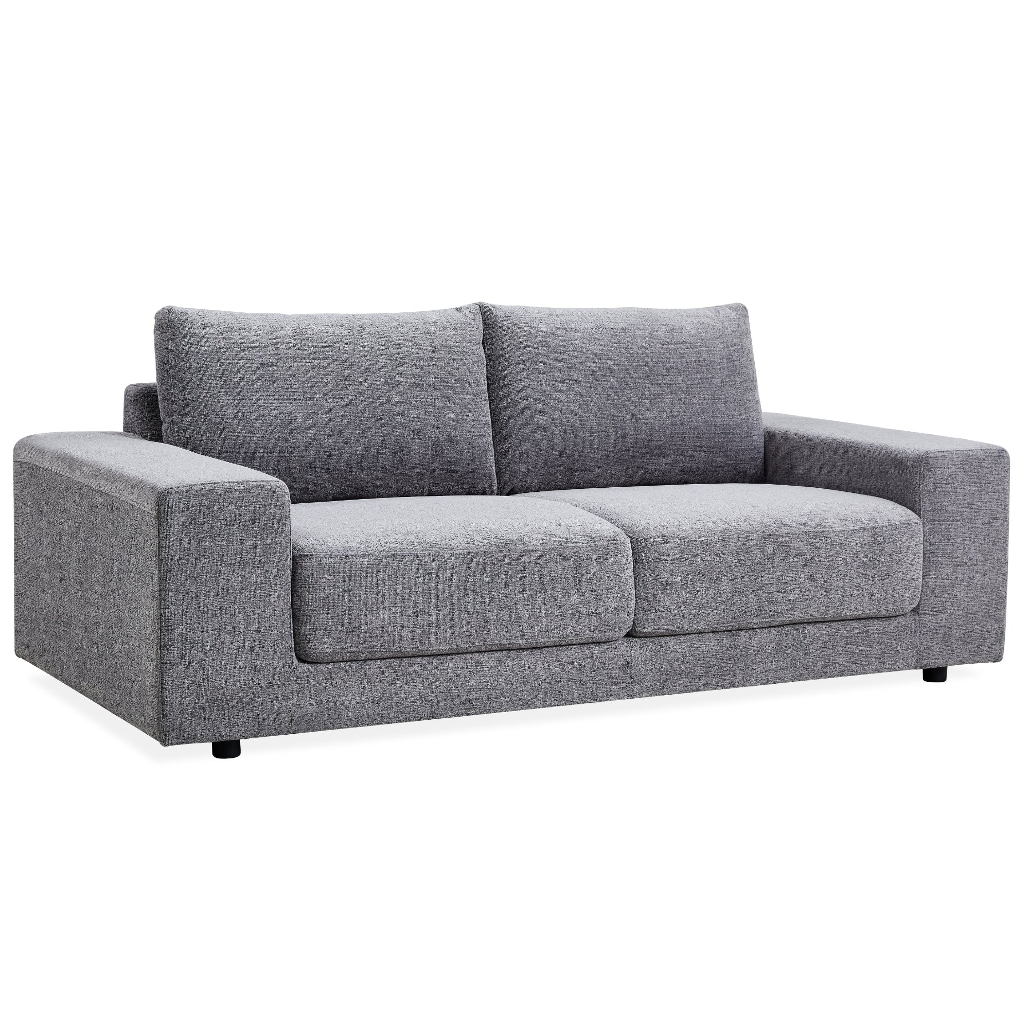 Lightweight Steel Frame Fabric Sofa Set - 4+3 Seater