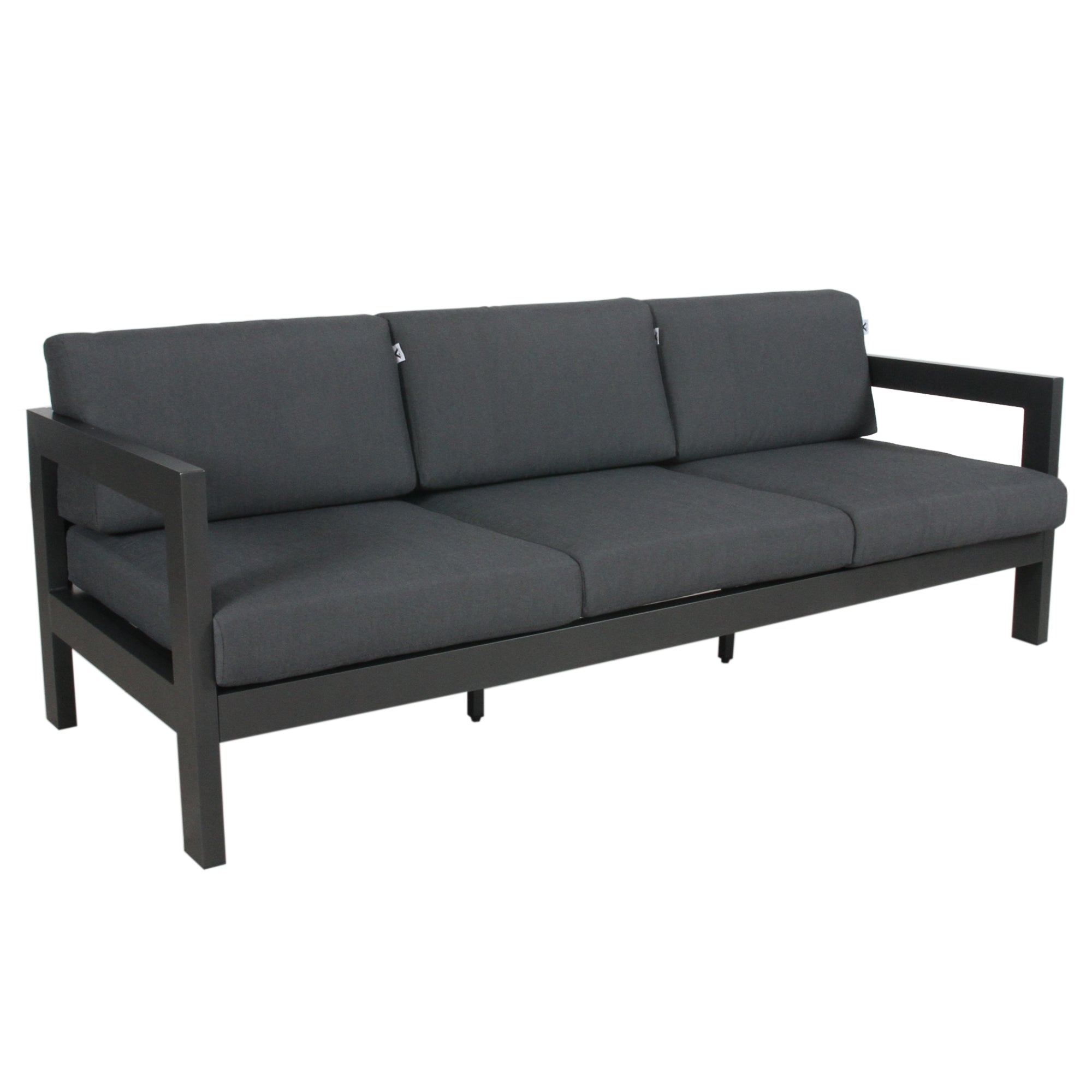 Weatherproof Outdoor Sofa Lounge Set 3pc, Aluminium Frame