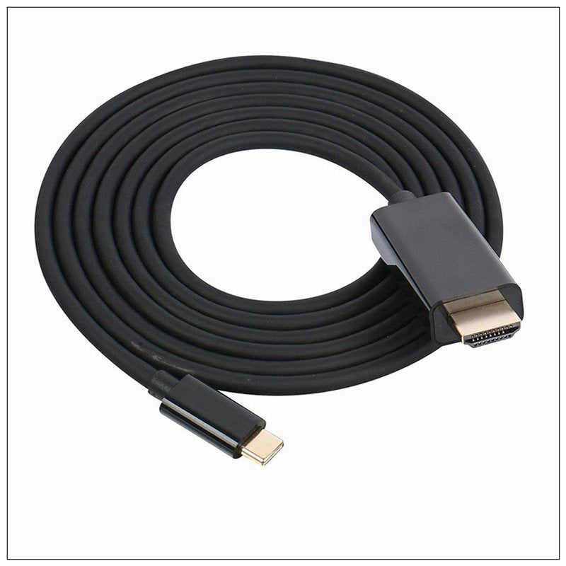 1.8M 4K USB-C to HDMI Cable with Gold-Plated Connectors