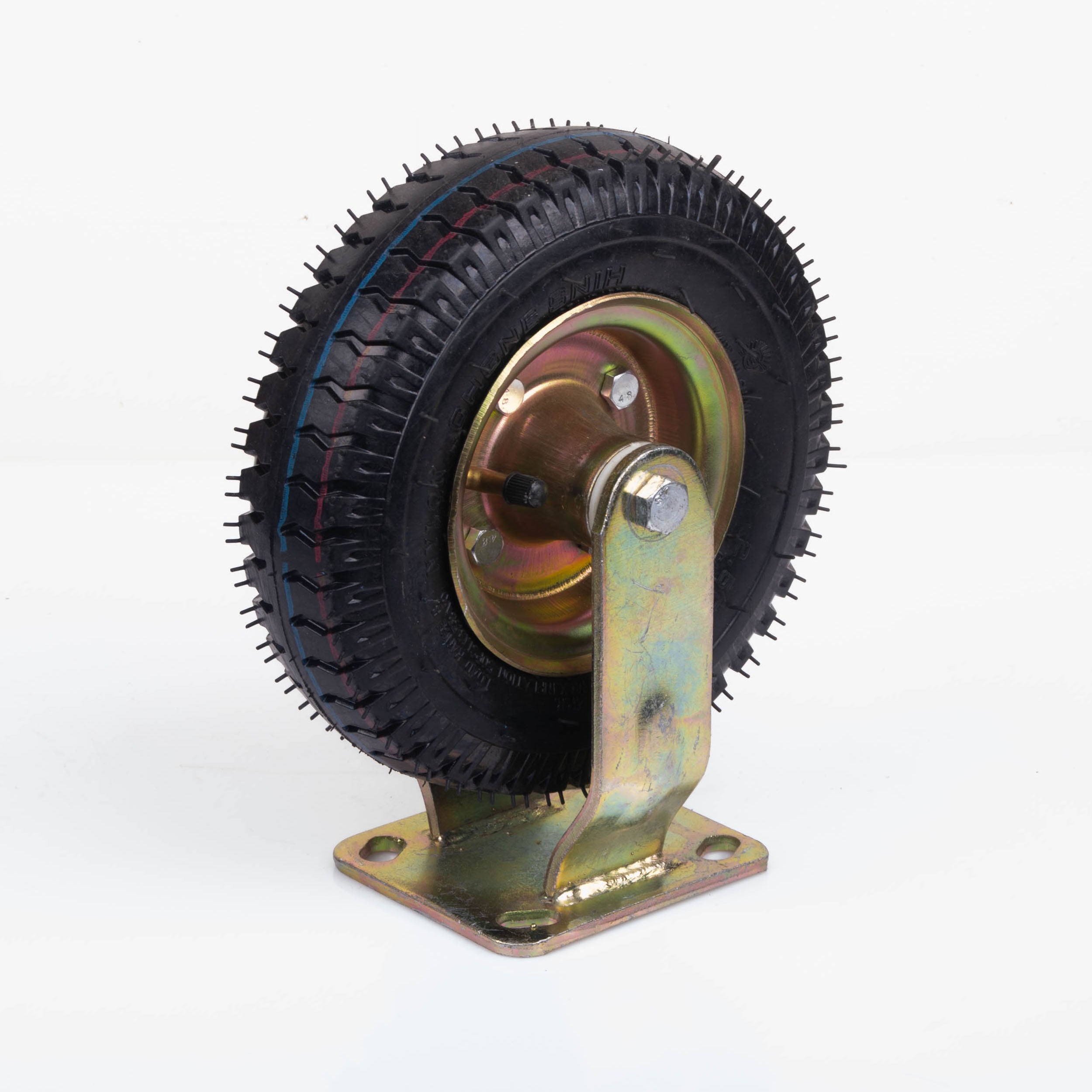 4x 8 Inch Castor Caster 2x swivel 2x fixed Pneumatic Tyres Wheels Trolley Cart Wheelbarrow