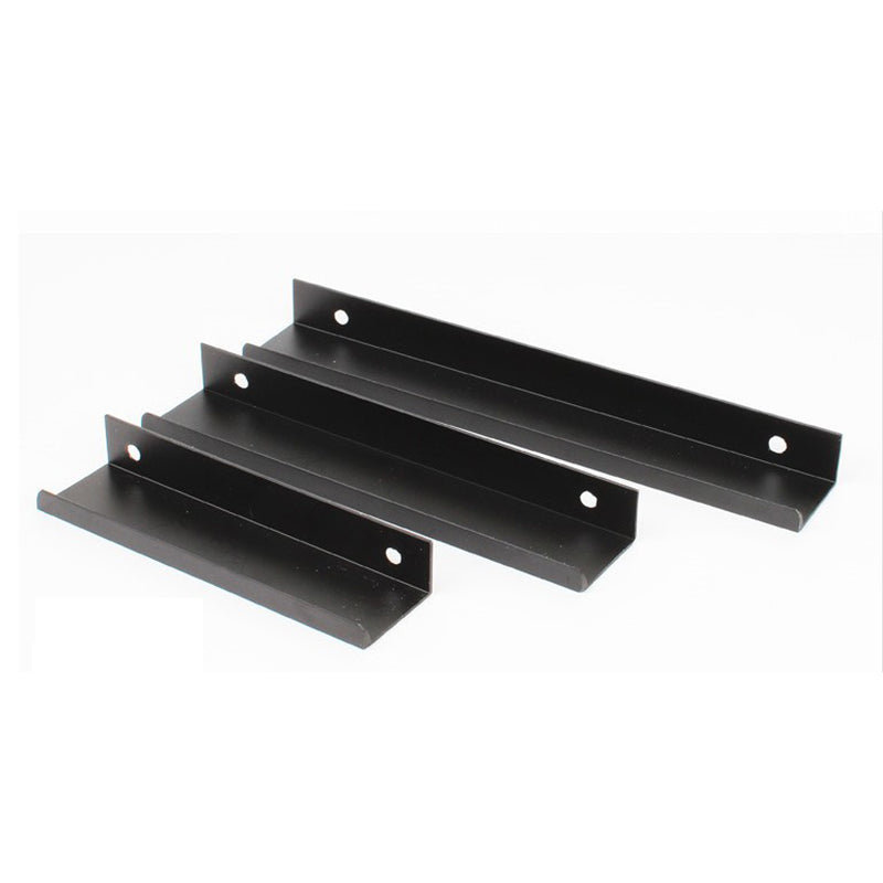 Modern Aluminum Kitchen Cabinet Bar Handle 320mm Black