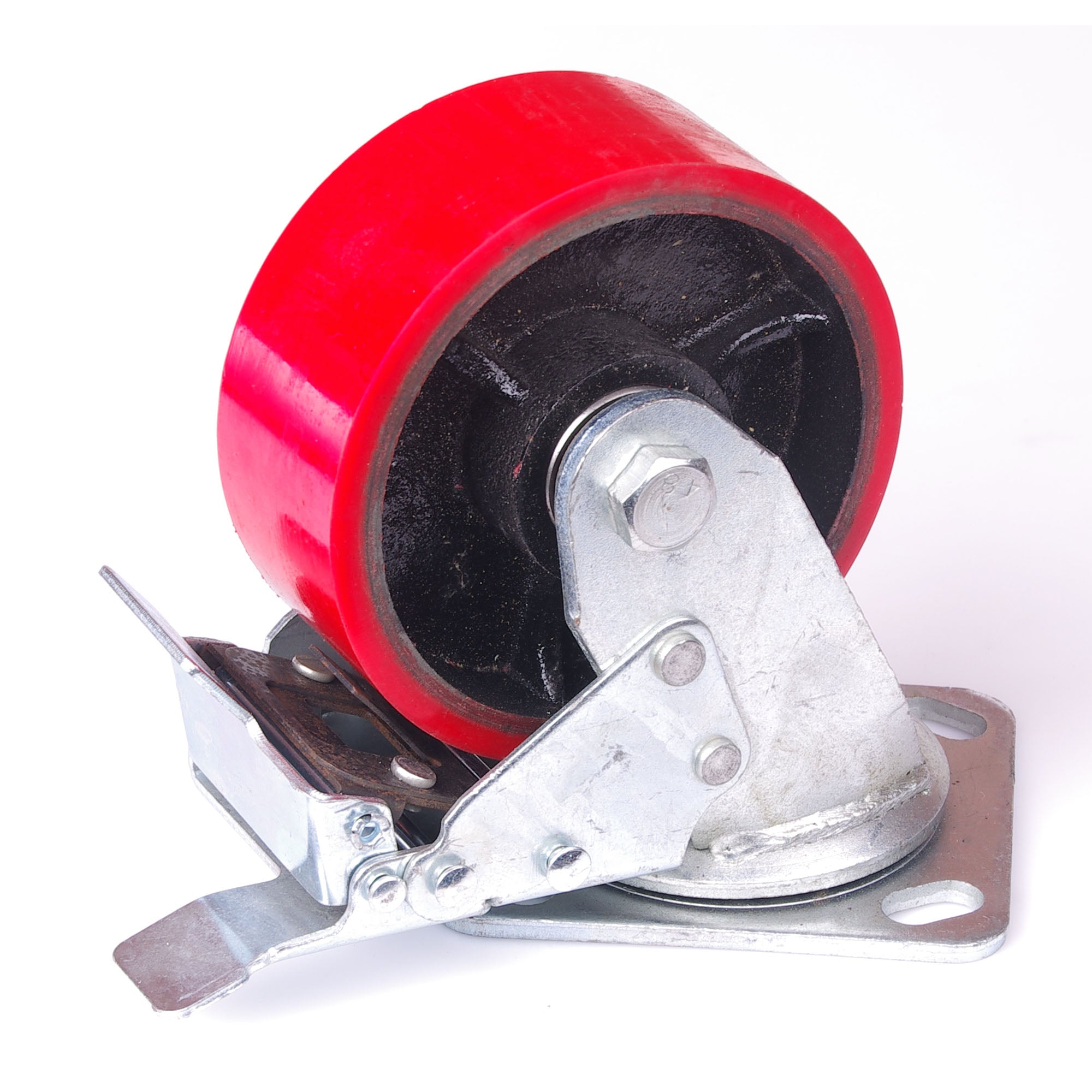 5" 500KG Swivel Caster Wheels, Dual Lock, Ball Bearing