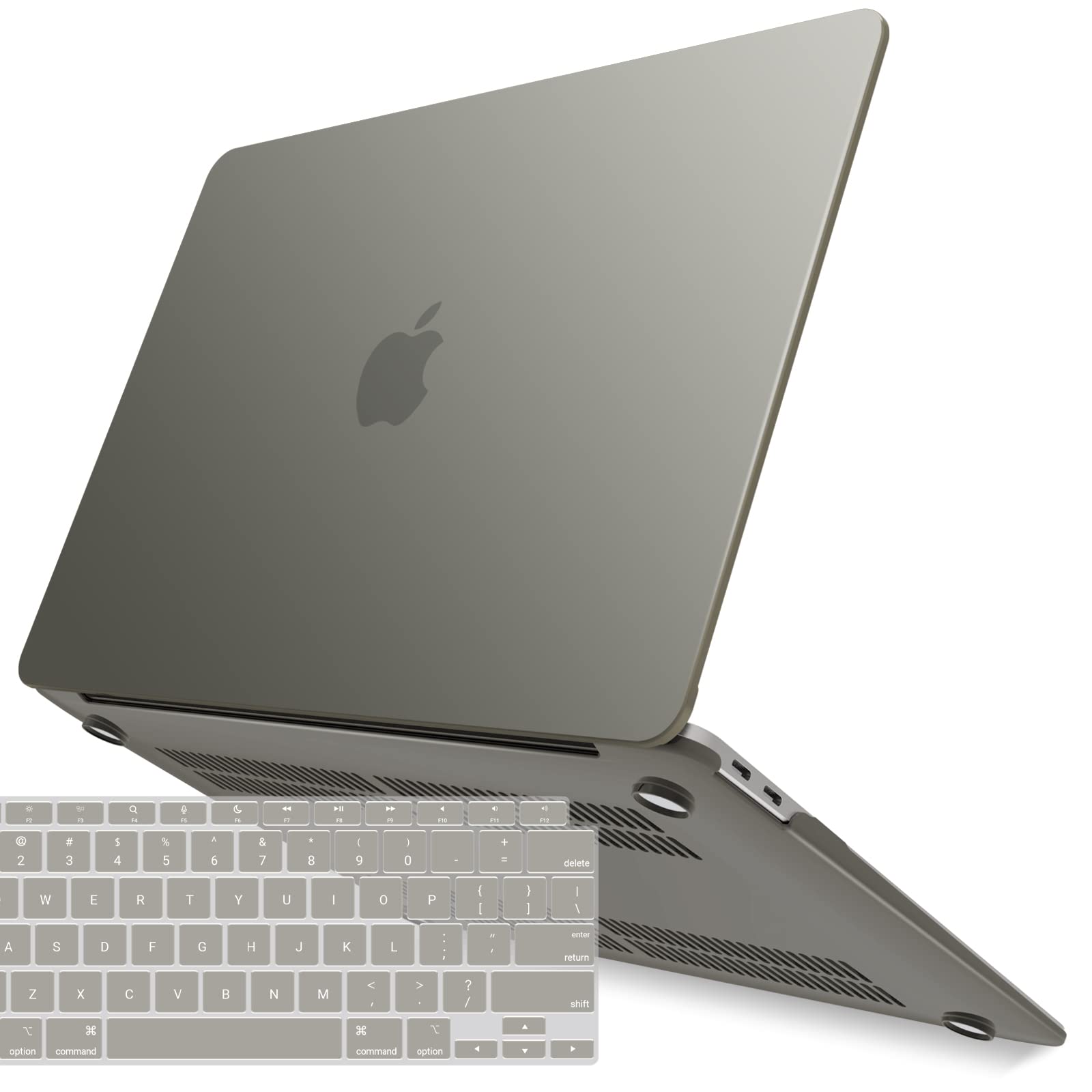 Protective Grey MacBook Air 13" Case w/ Keyboard Cover