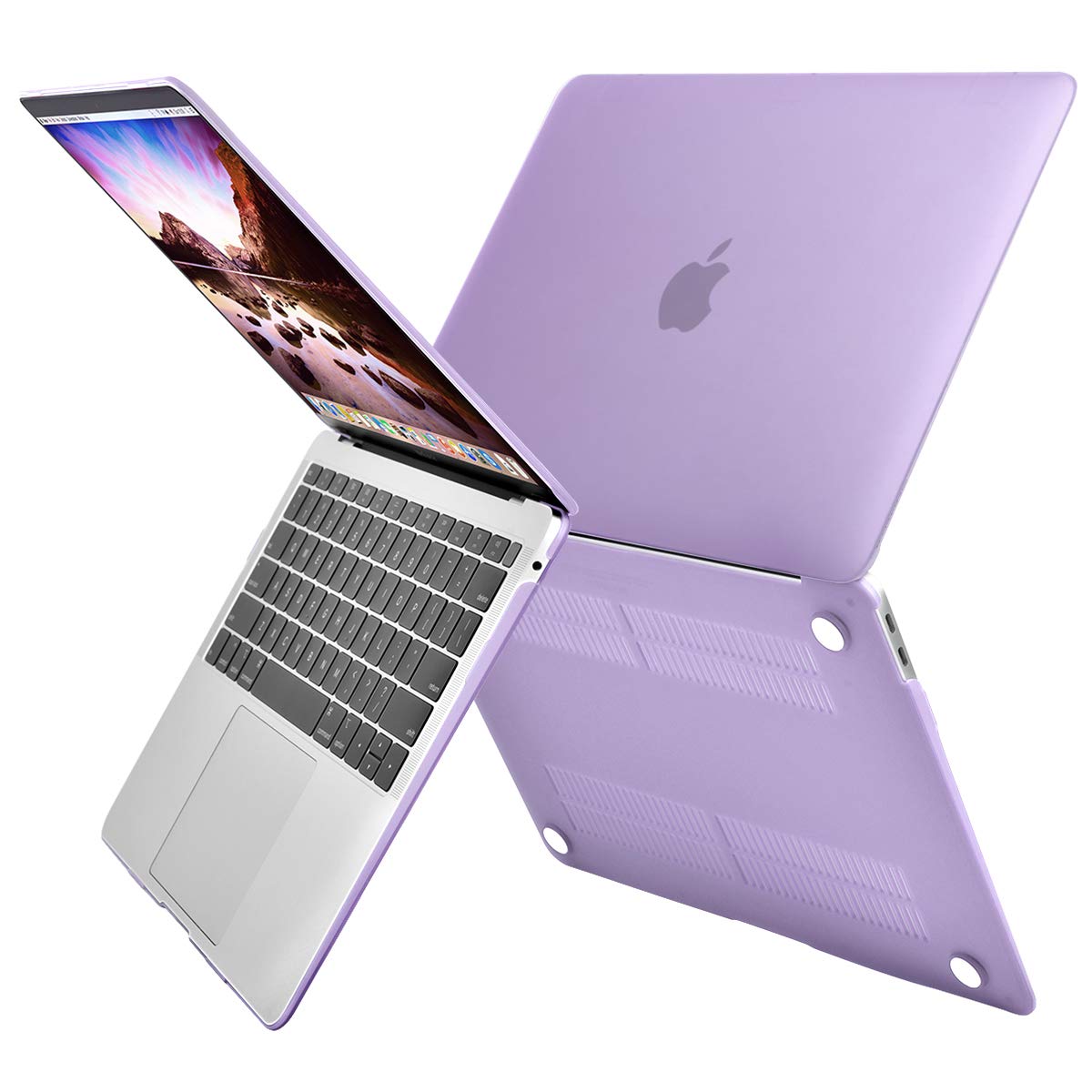 Purple MacBook Air 13" Case w/ Keyboard Cover 2022-2018