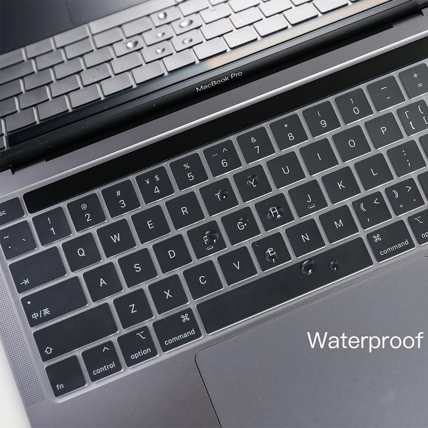 Ultra-Thin Silicone MacBook Pro Keyboard Cover (2020-2023)