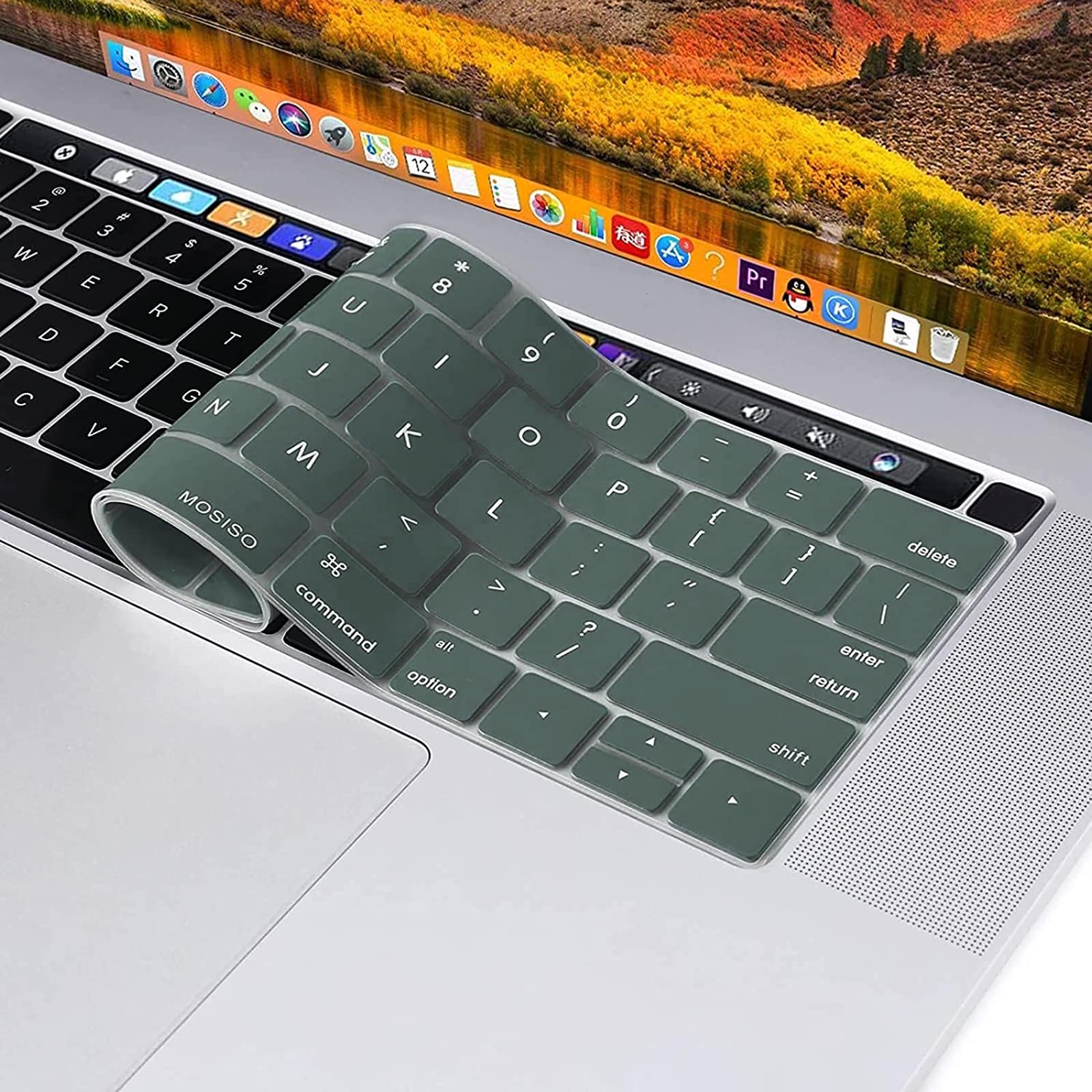 Ultra Thin Silicone Keyboard Cover for MacBook Pro 13" 16" 2020-2023