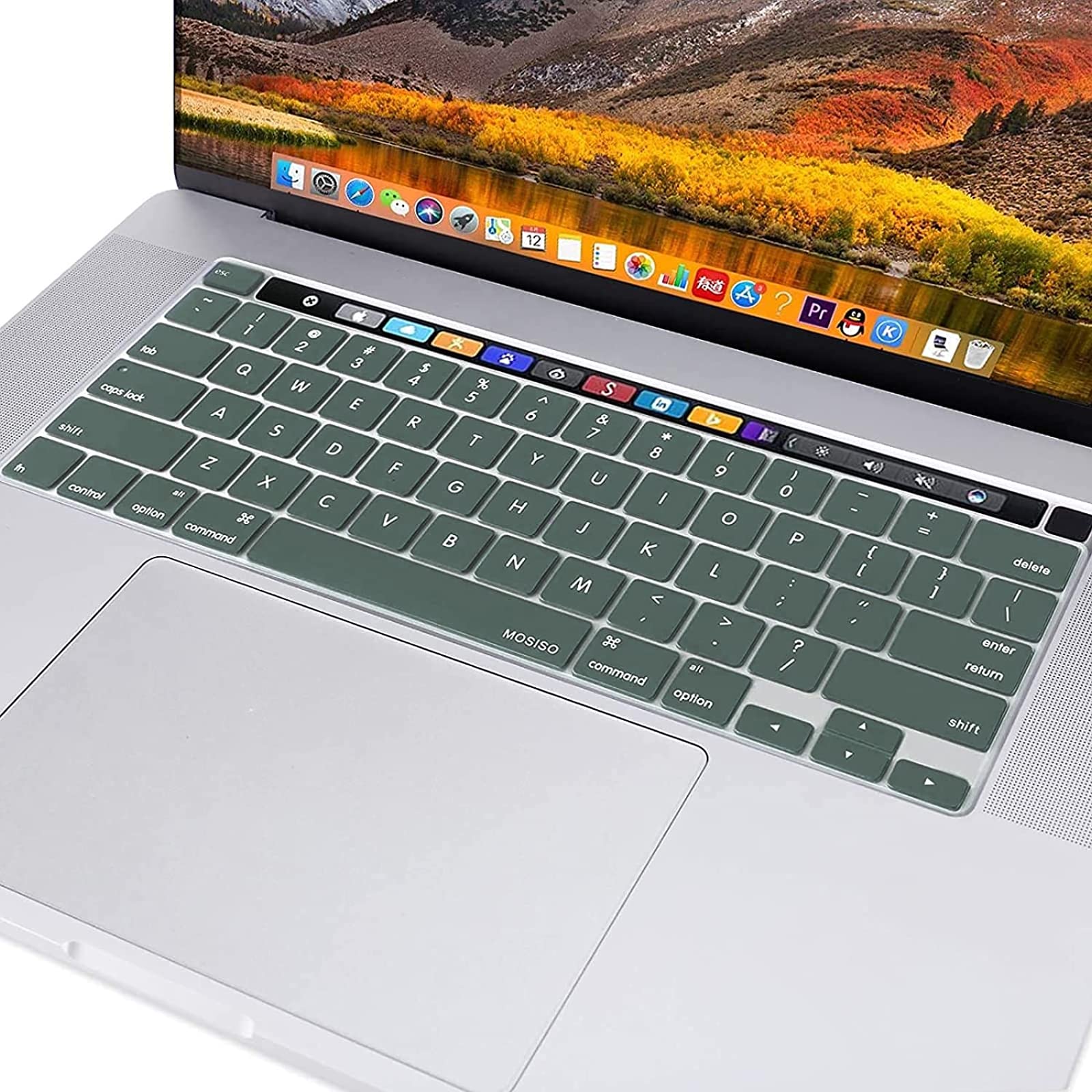 Ultra Thin Silicone Keyboard Cover for MacBook Pro 13" 16" 2020-2023