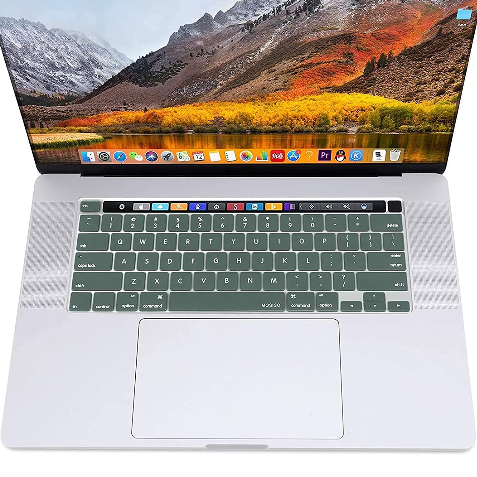 Ultra Thin Silicone Keyboard Cover for MacBook Pro 13" 16" 2020-2023