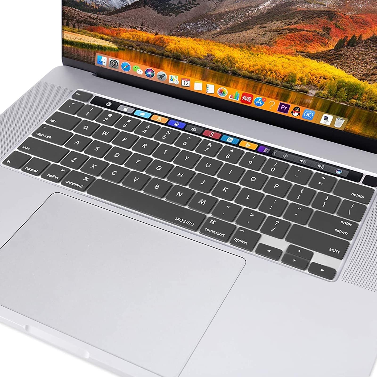 Ultra Thin Silicone Keyboard Cover for MacBook Pro 13, 16 (2020-2023)