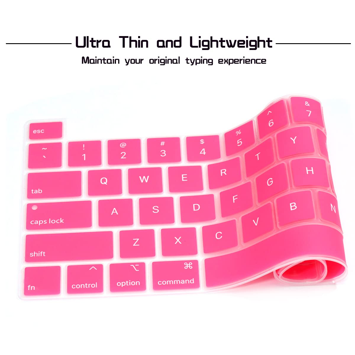 Ultra Thin Silicone Keyboard Cover for MacBook Pro 13/16