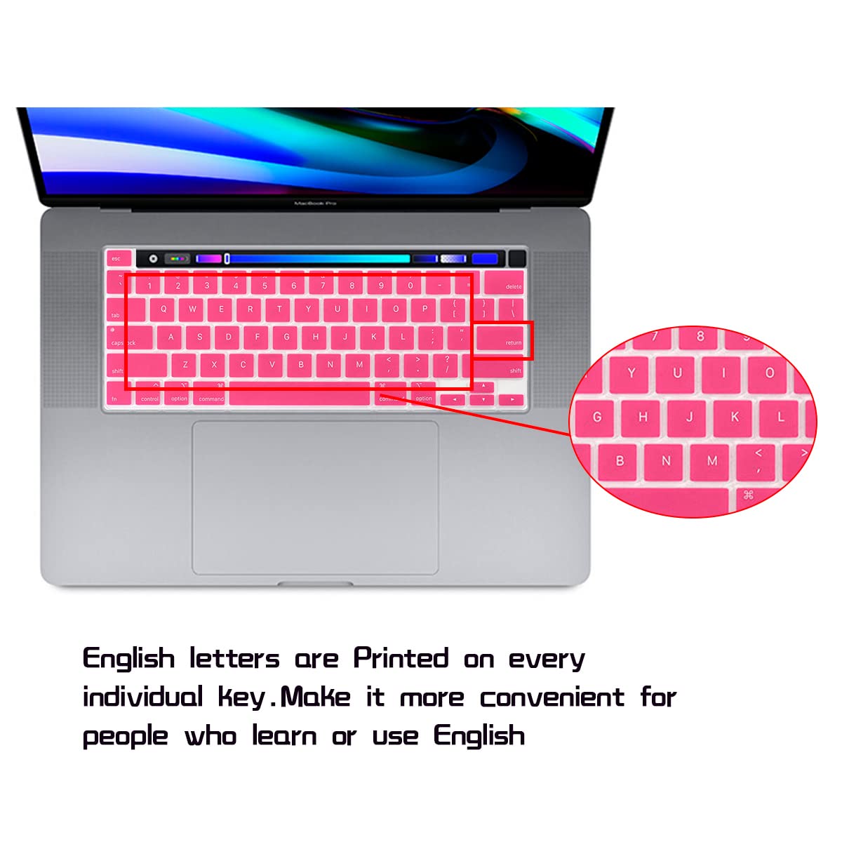 Ultra Thin Silicone Keyboard Cover for MacBook Pro 13/16