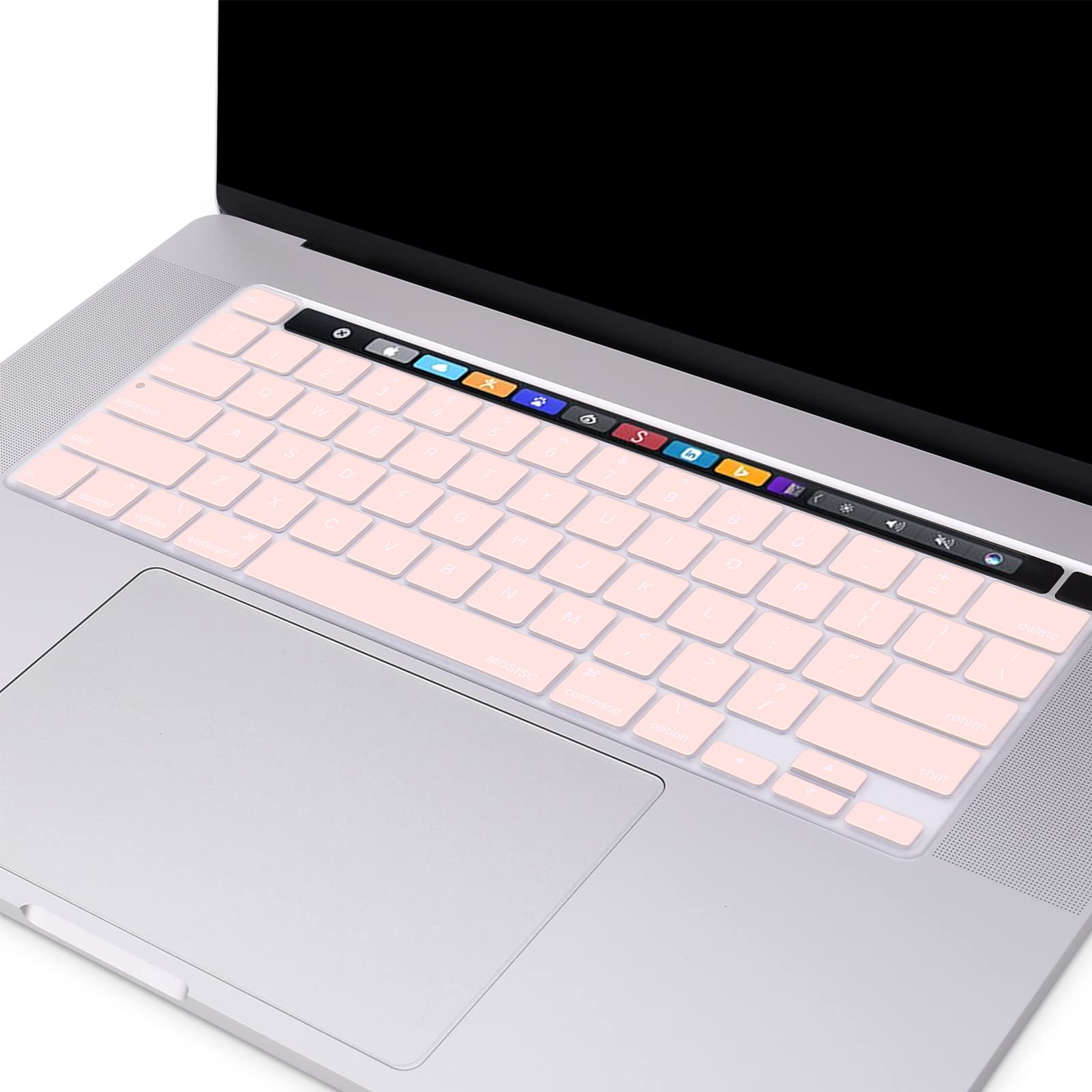 Ultra Thin Pink Keyboard Cover for MacBook Pro 13 & 16 M1 M2