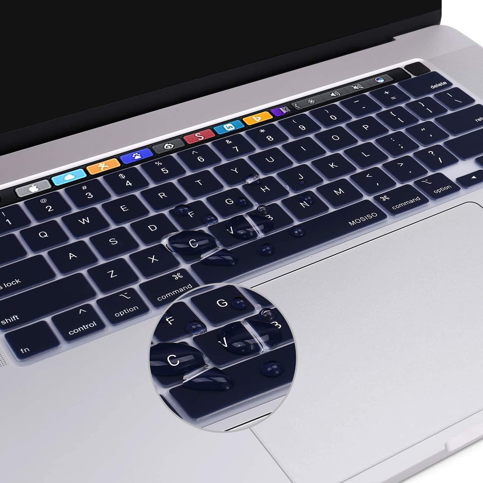 Ultra Thin Silicone Keyboard Cover for MacBook Pro 13 & 16