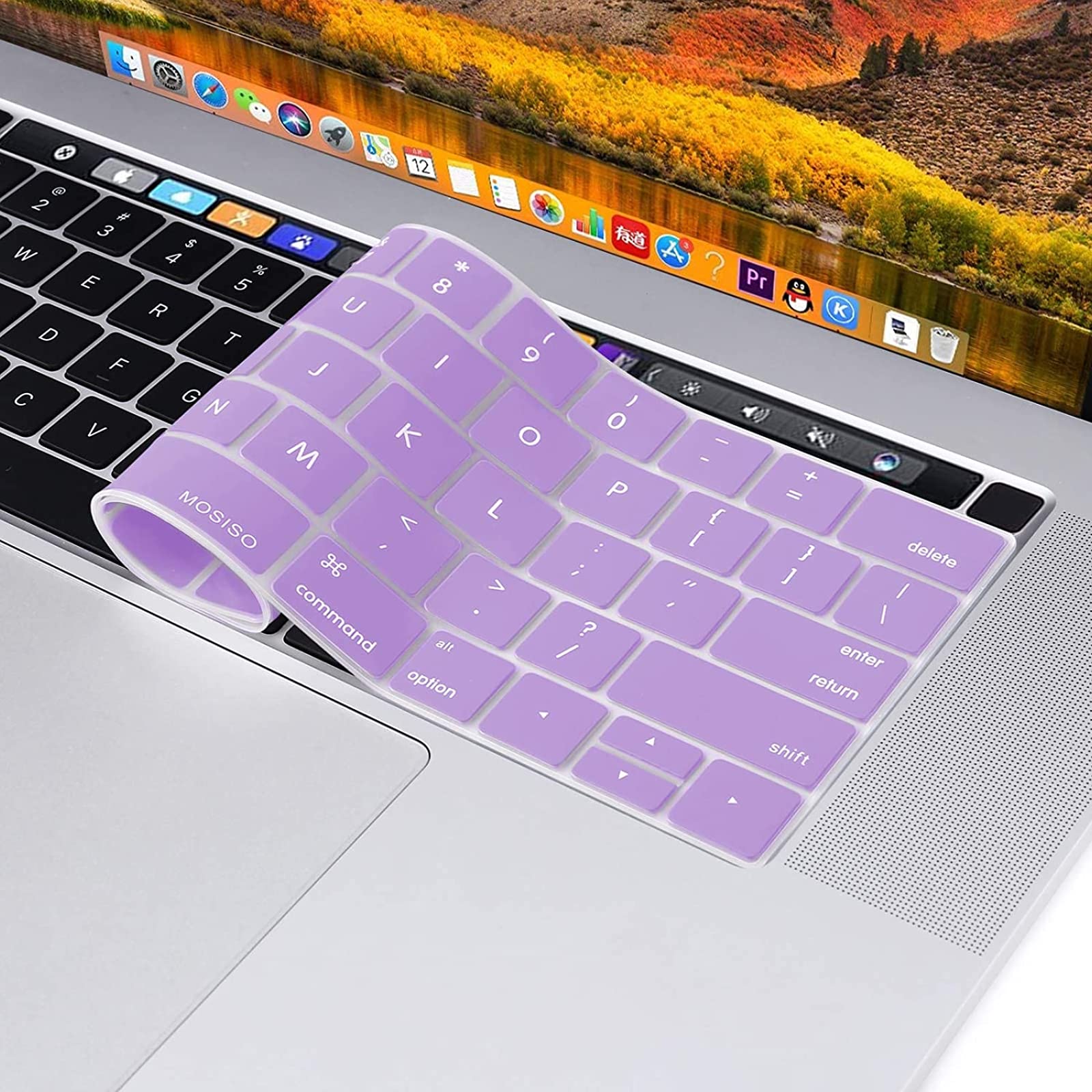 Ultra-Thin Silicone Keyboard Cover for MacBook Pro 13 16