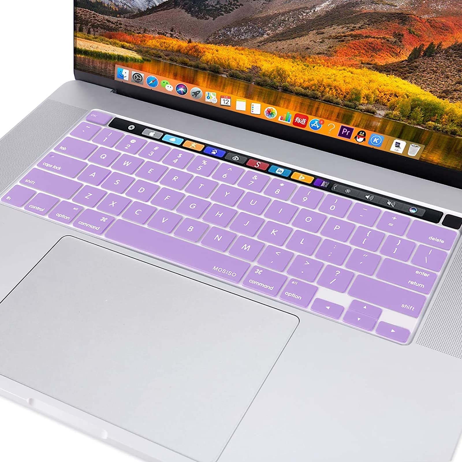 Ultra-Thin Silicone Keyboard Cover for MacBook Pro 13 16