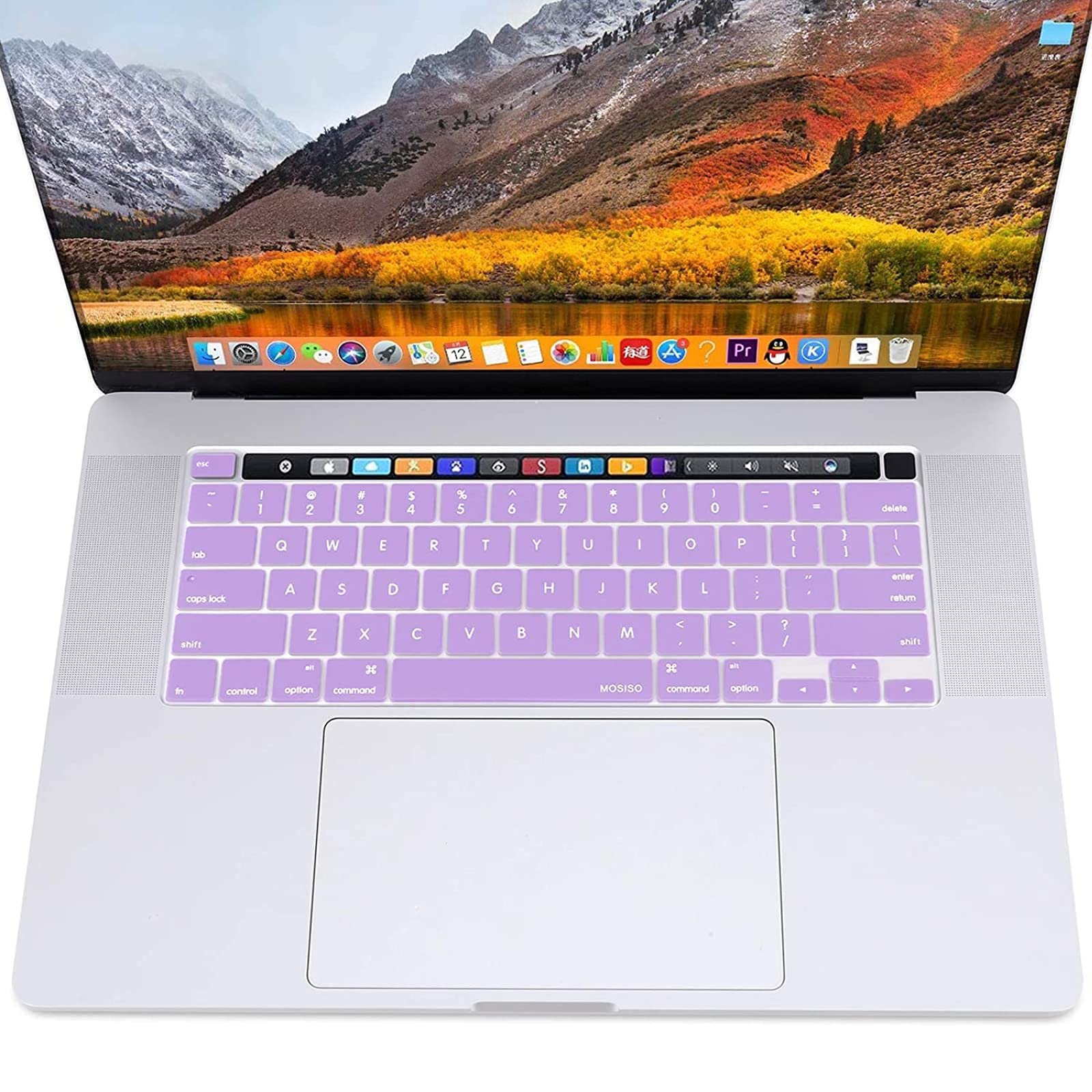 Ultra-Thin Silicone Keyboard Cover for MacBook Pro 13 16