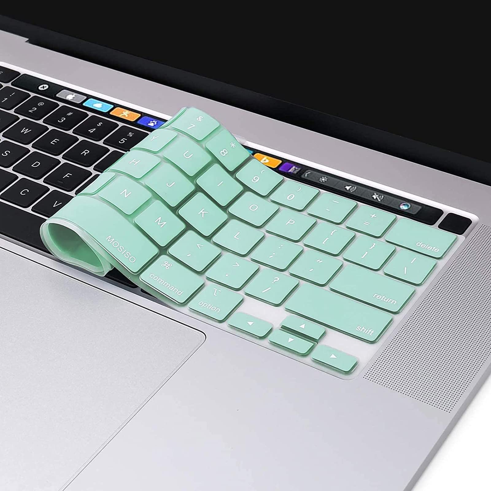 Mint Green Ultra-Thin Keyboard Cover for MacBook Pro