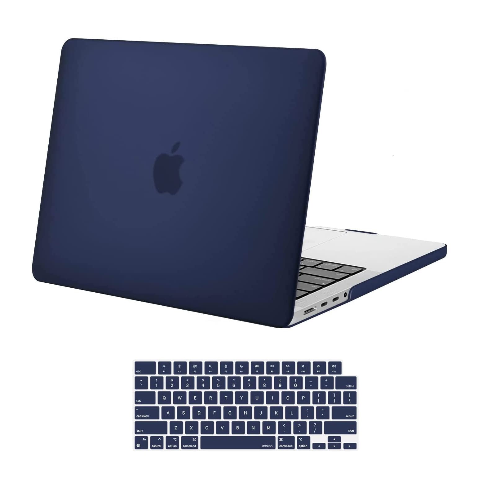 Hardshell Case & Keyboard Cover for MacBook Pro 14" 2023-2021 Blue