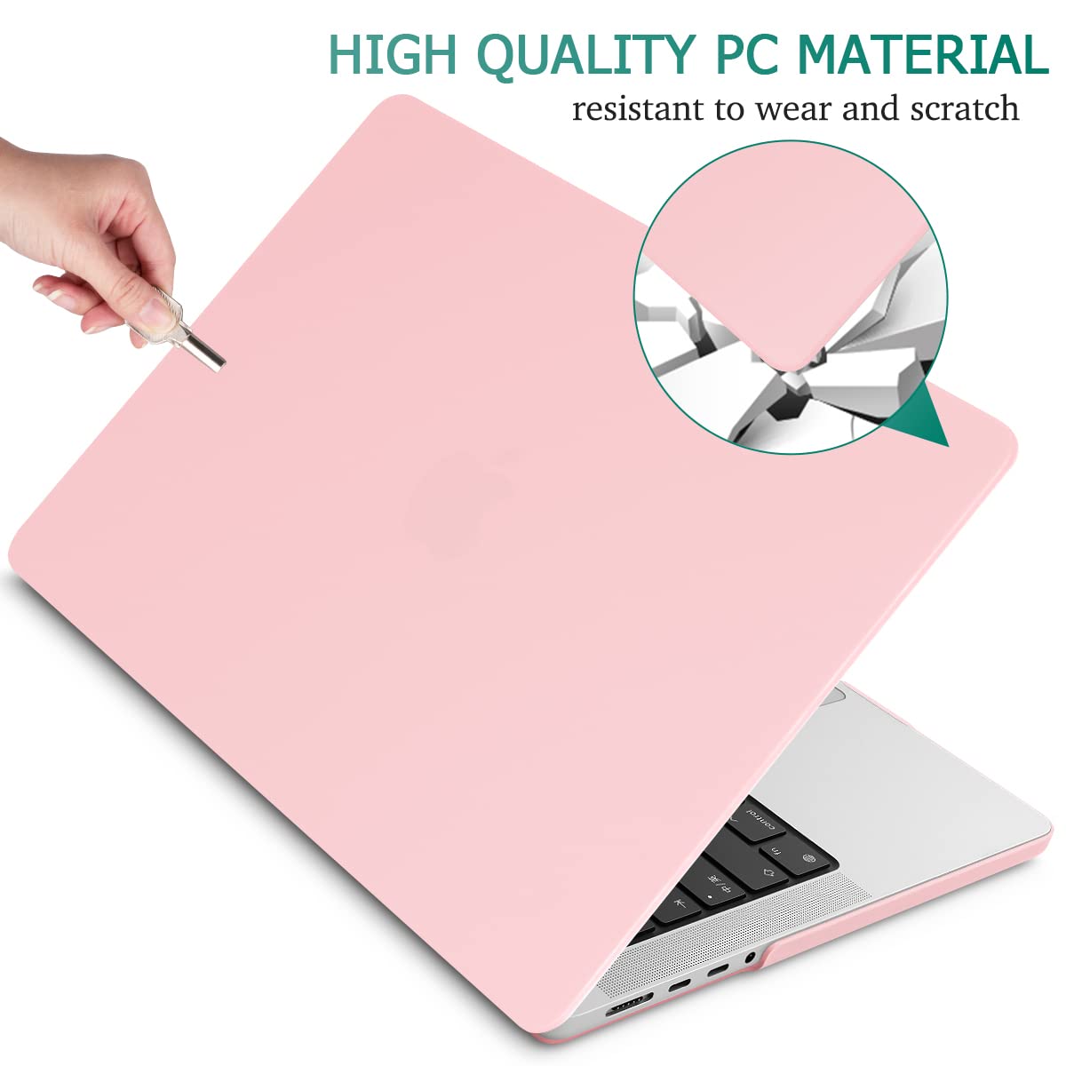 Hardshell Case Keyboard Cover for MacBook Pro 14" 2023-2021