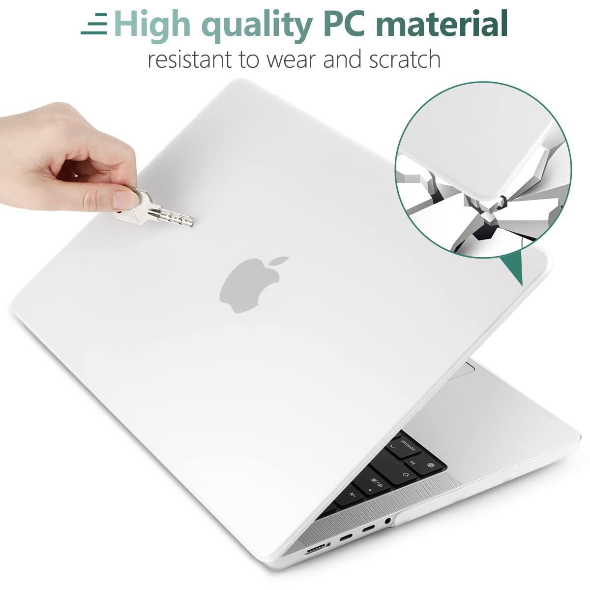 Frosted Hard Case & Keyboard Cover for 16" MacBook Pro 2023