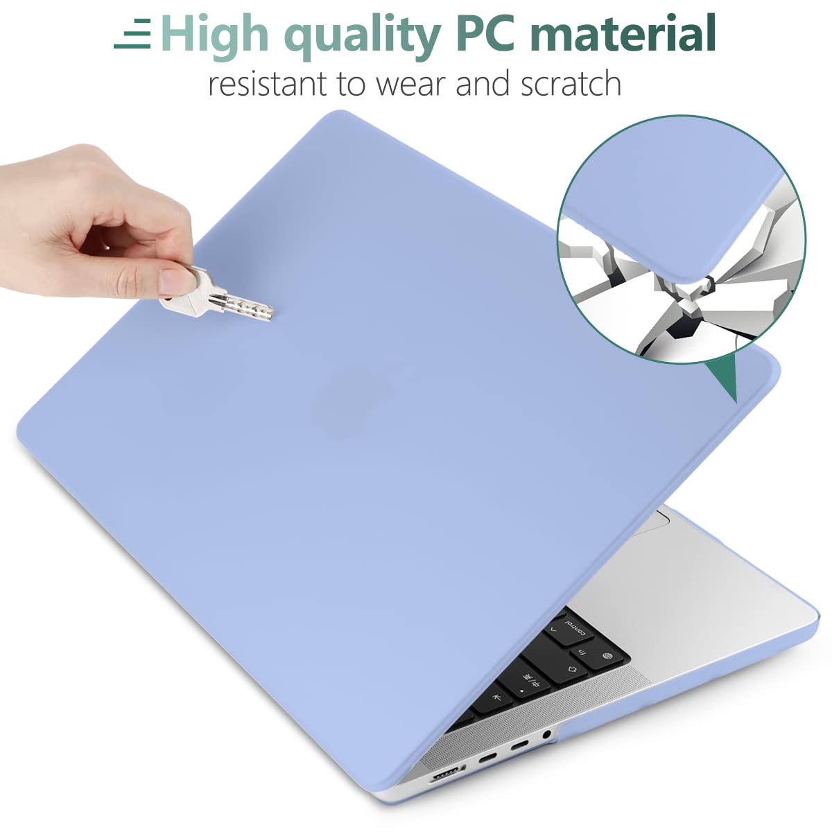 Hard Shell Case & Keyboard Cover for MacBook Pro 16" 2023-2021