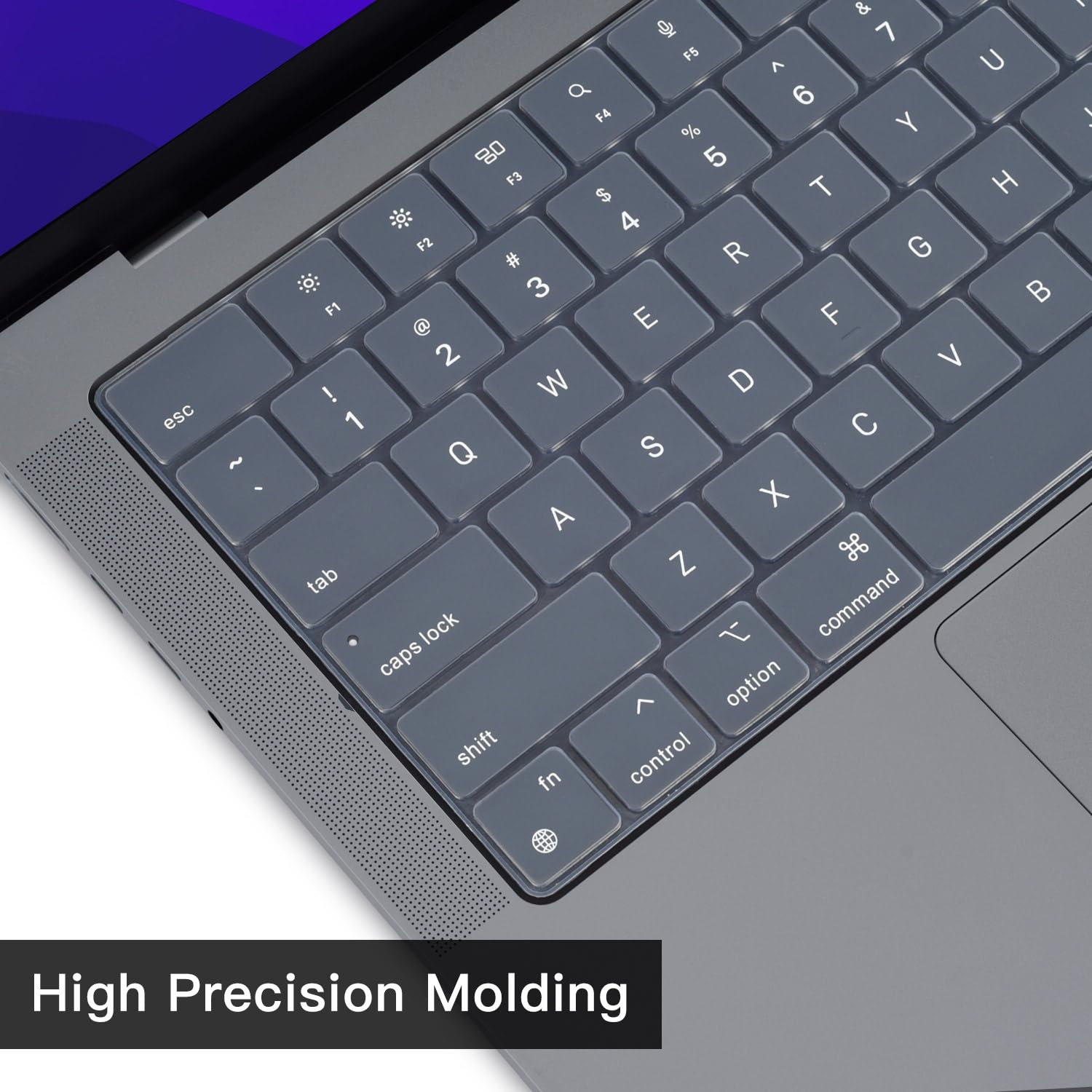 Ultra Thin Silicone Keyboard Cover for MacBook Air Pro M1 M2