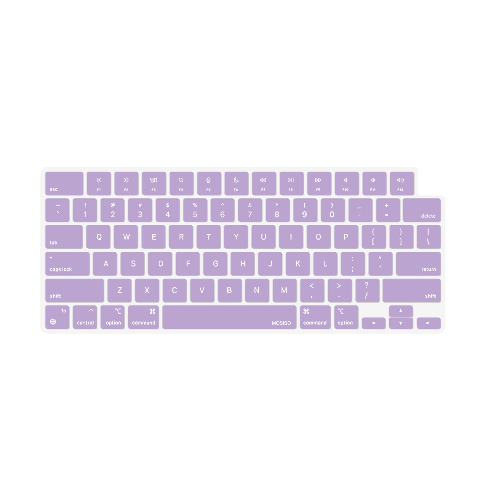 Ultra-Thin Silicone Keyboard Cover for MacBook Air Pro 13-16