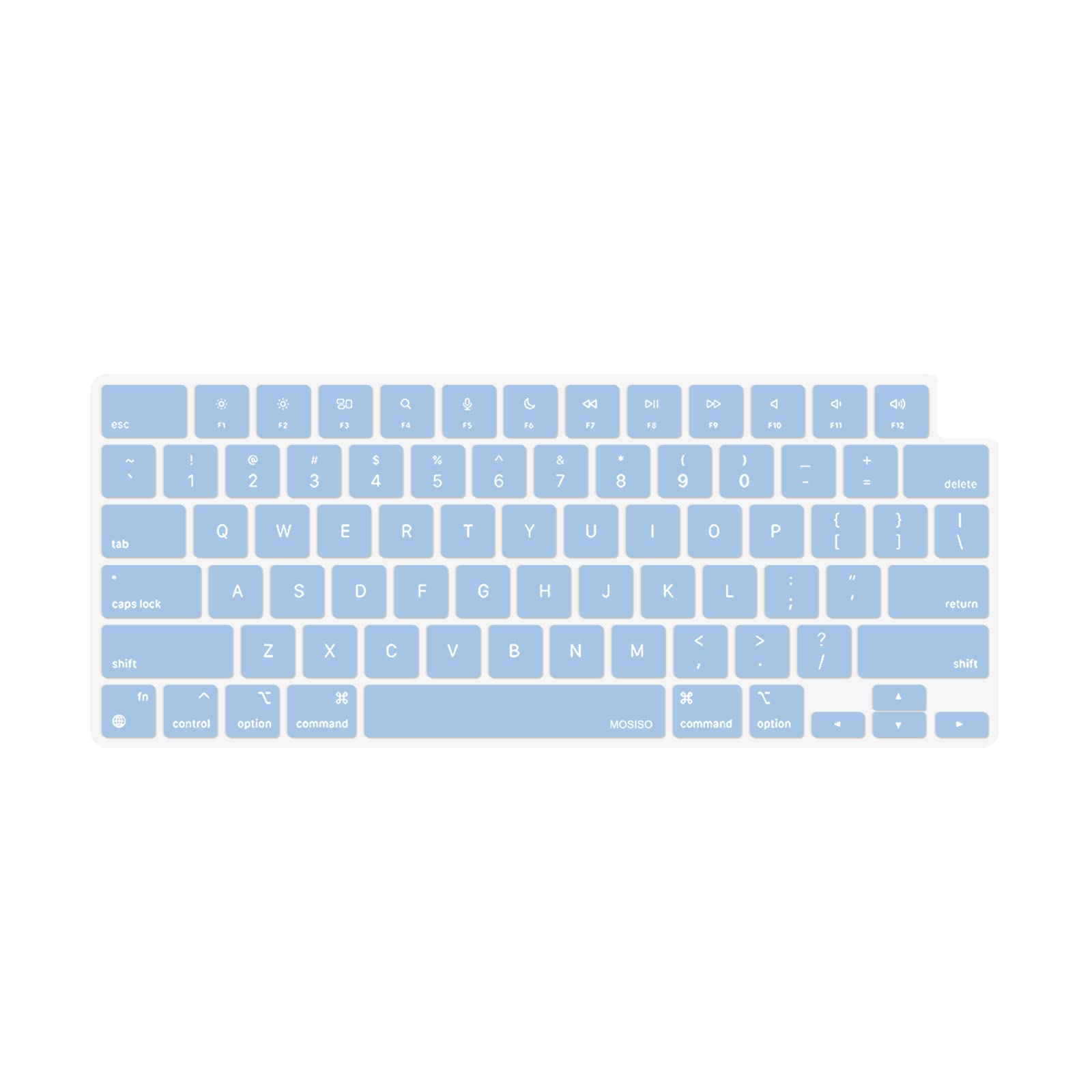 Ultra-Thin Silicone Keyboard Cover for MacBook Air Pro (2021-2023)