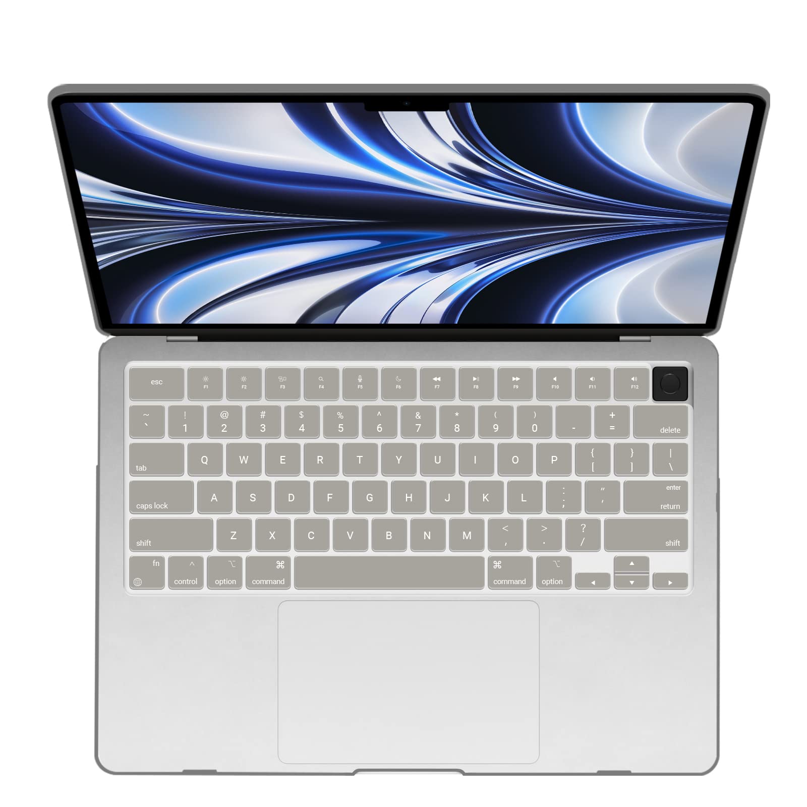 Hard Shell Case & Keyboard Cover for 2023 2022 MacBook Air