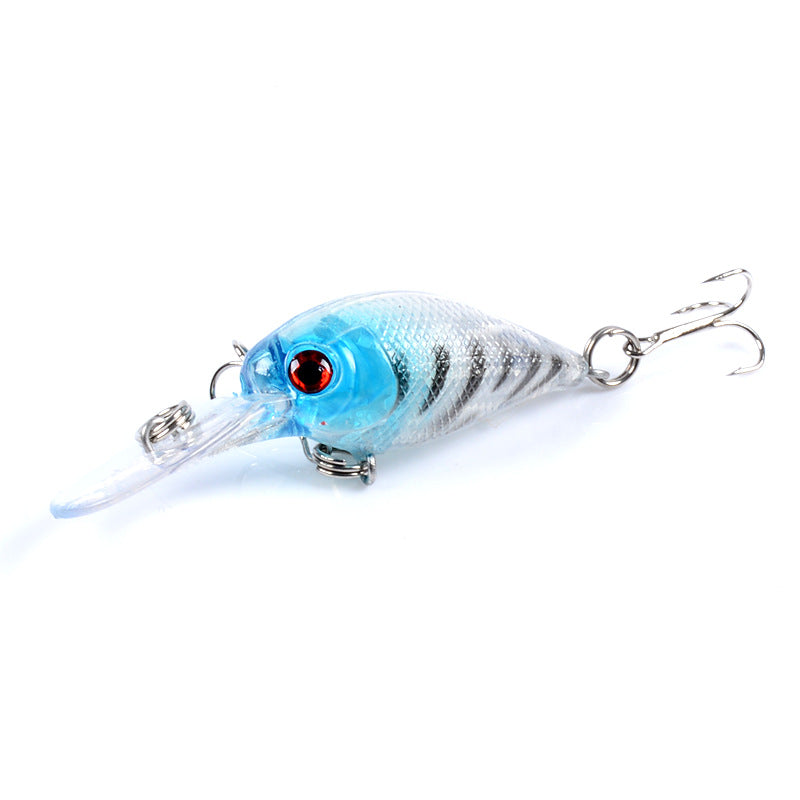 Exquisite 9x Popper Crank 7.5cm Fishing Lures Surface