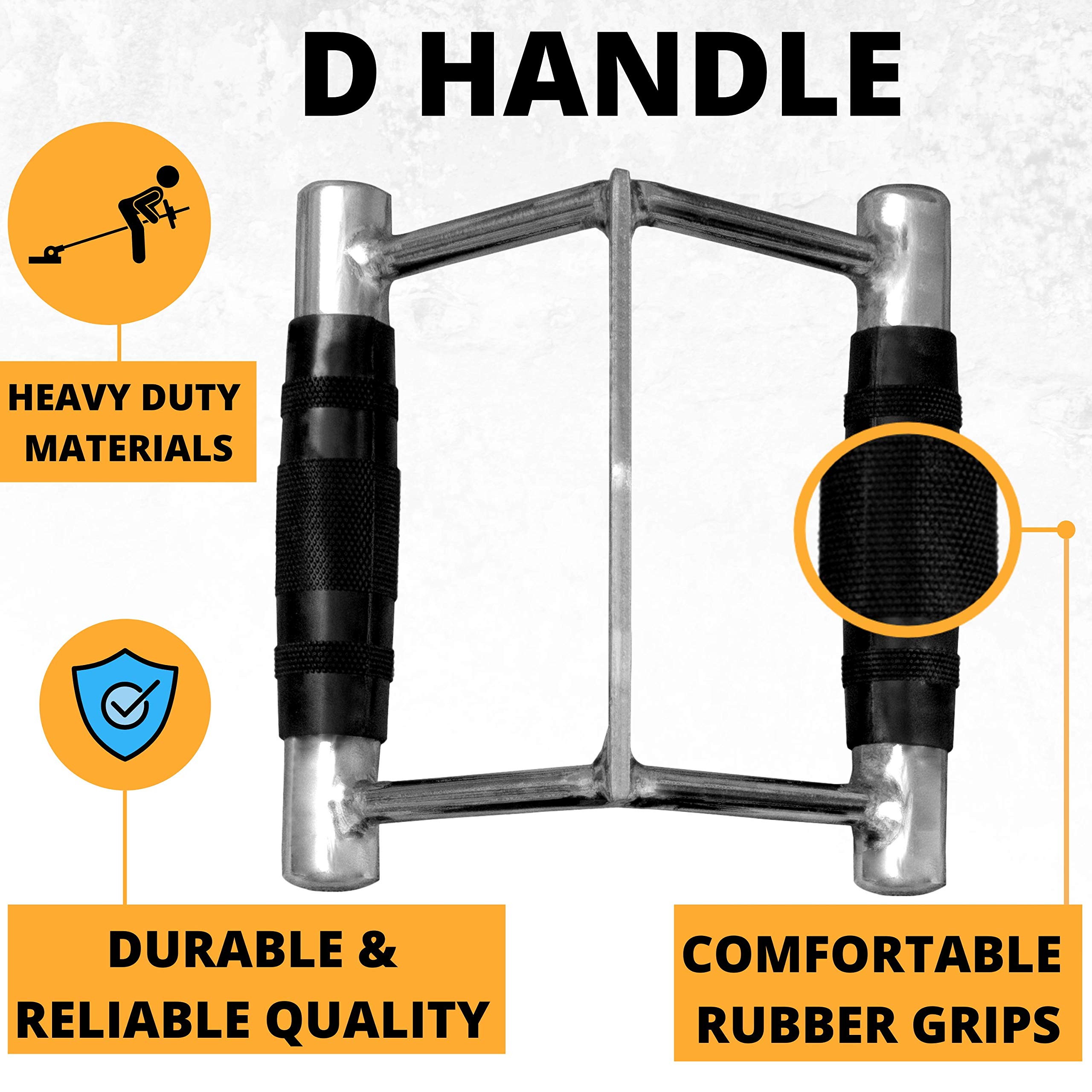 Commercial LAT V Bar V Handle, 400kg Support, Steel