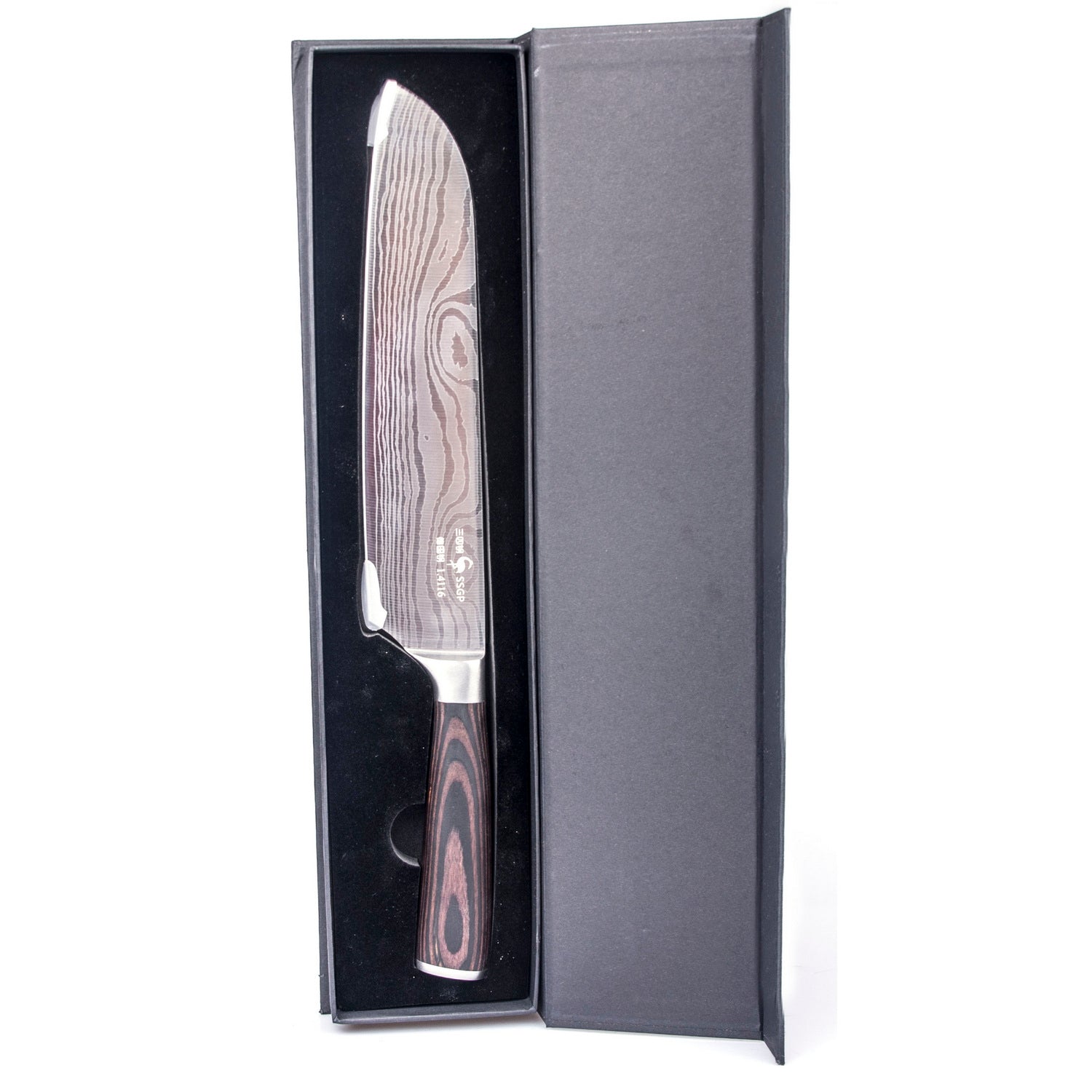 34cm High Carbon Stainless Steel Chef Knife, Ergonomic Handle