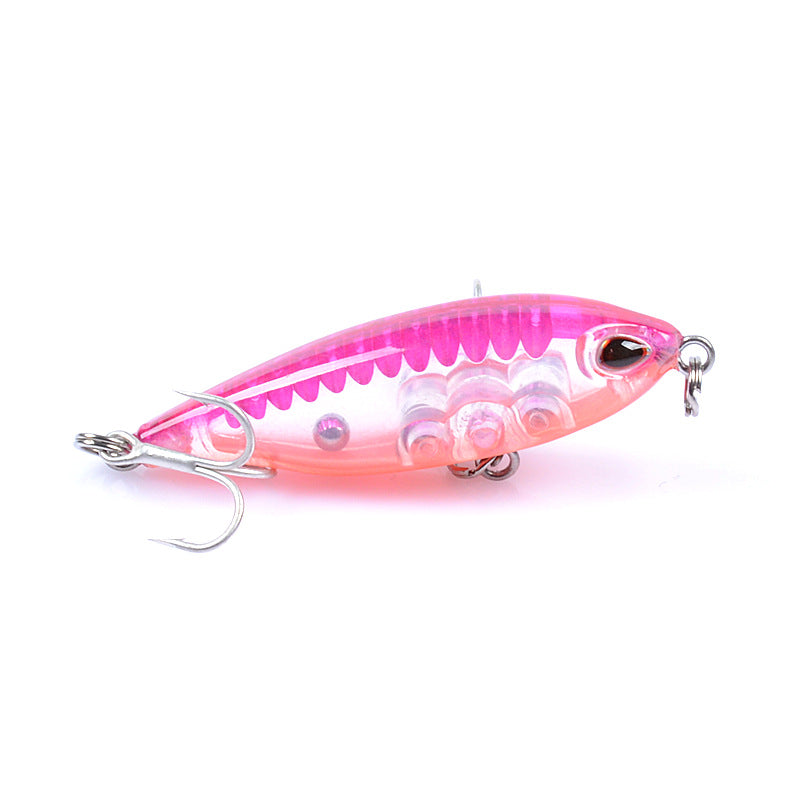 8x 4.8cm Floating Fishing Lures, Bright Colors, Fresh/Saltwater