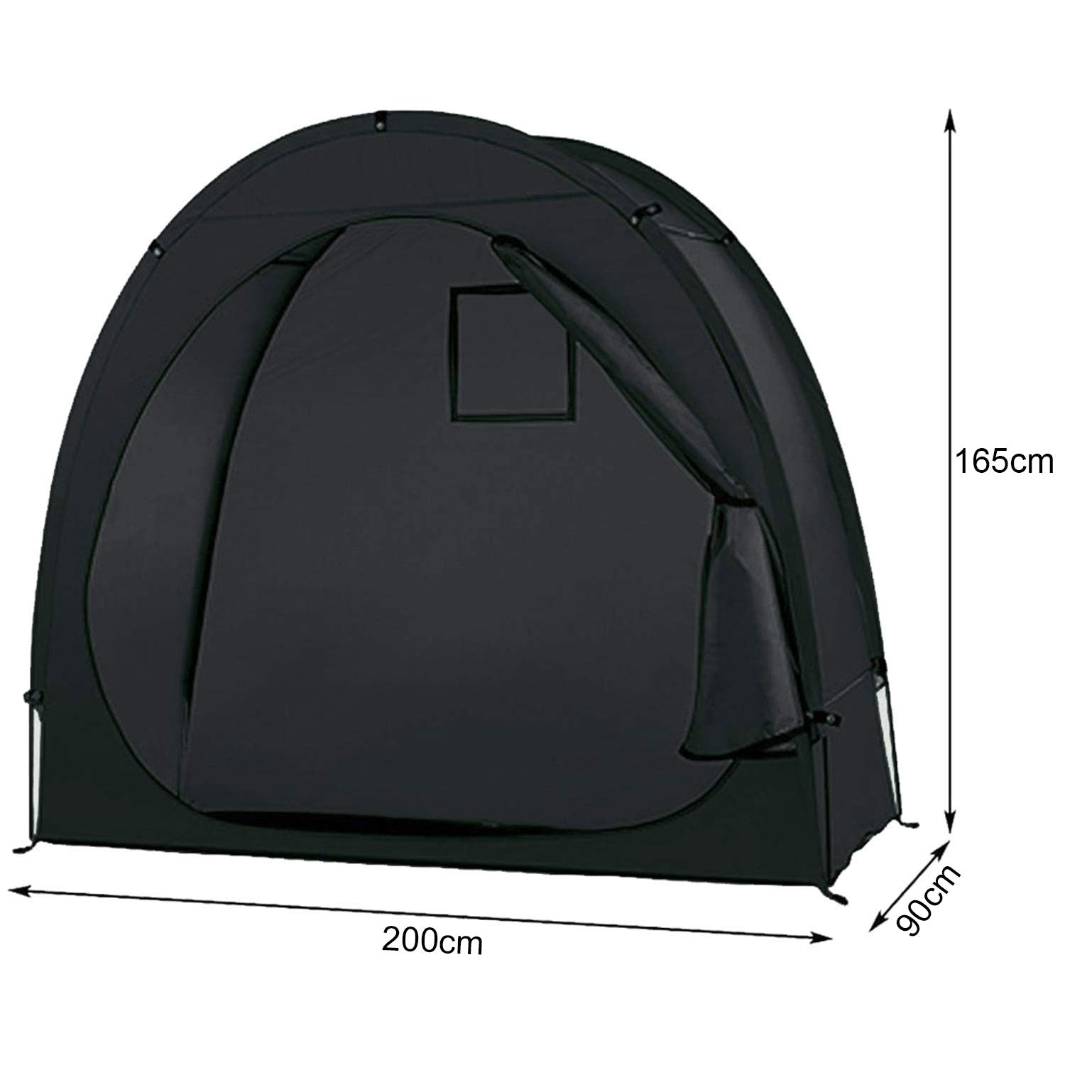 Durable Waterproof Foldable Bike Cover Storage Tent - Large Capacity