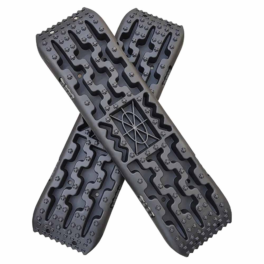 Heavy-Duty Flexible Traction Boards 4WD Rescue Mat - 2 PCS