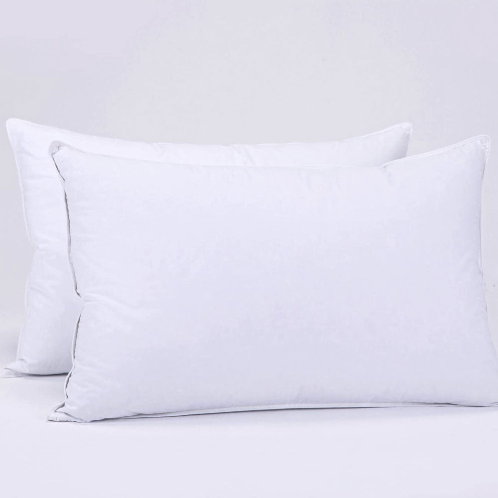 Hypoallergenic Breathable Cotton Hotel Pillows Set of 2