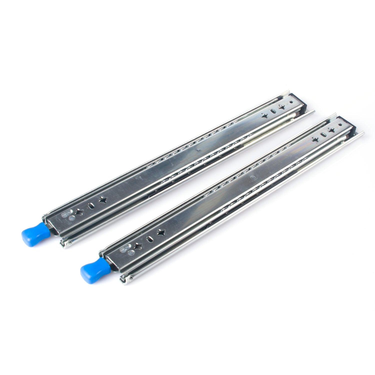 Heavy Duty 16" Drawer Slides, Locking Ball Bearing, 150KG