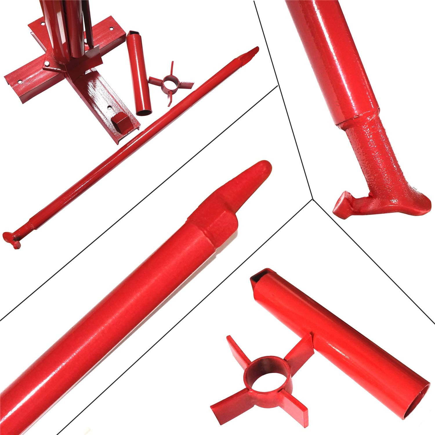 Manual Portable Hand Tyre Changer Bead Breaker Tool Mounting Home Shop Auto