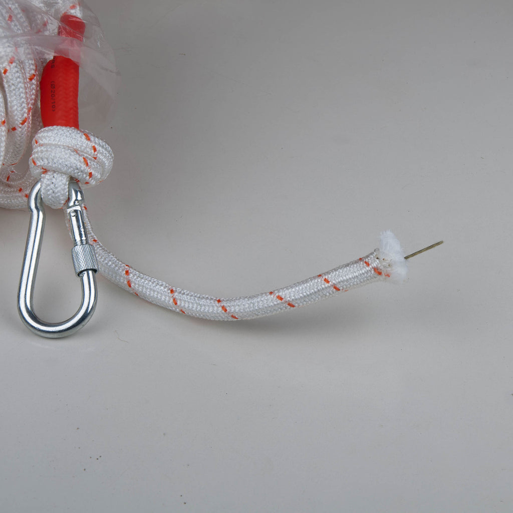 12mm 10m Safety Climbing Rope Nylon Rock Static Outdoor Boat Anchor Ma