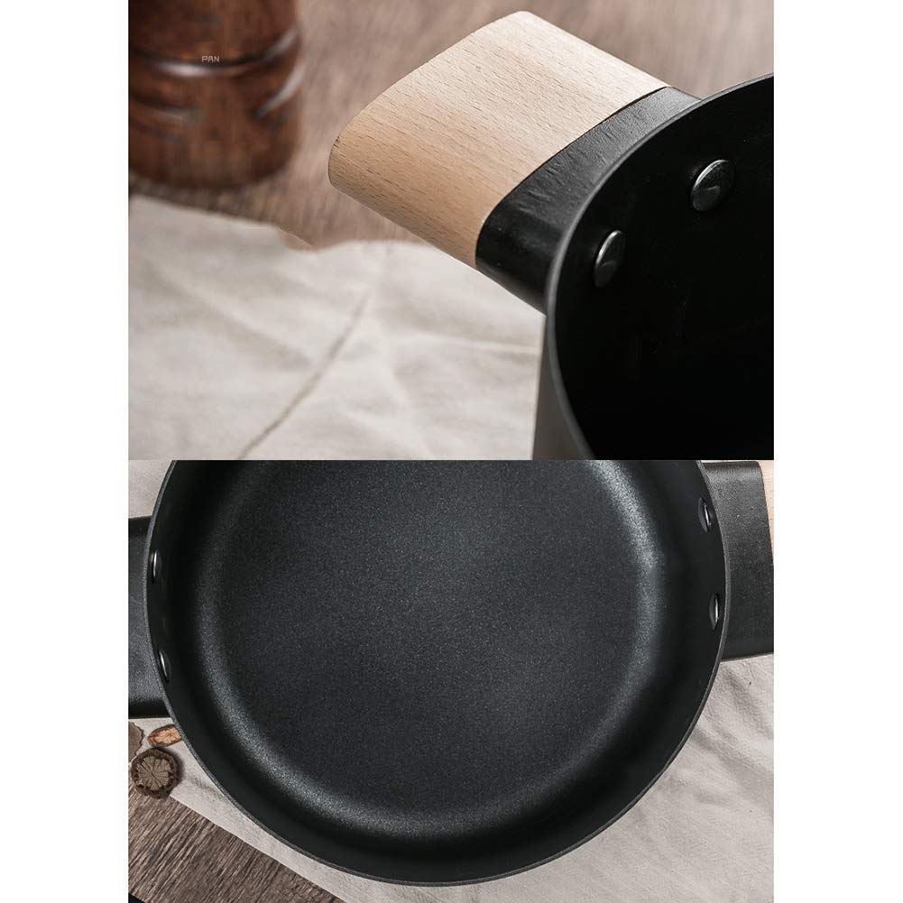 Non-stick Carbon Steel Soup Pot with Lid, 22cm