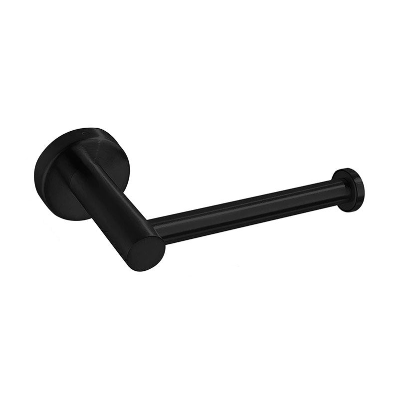 Black Self Adhesive Toilet Paper Holder - Rust-Free SUS 304