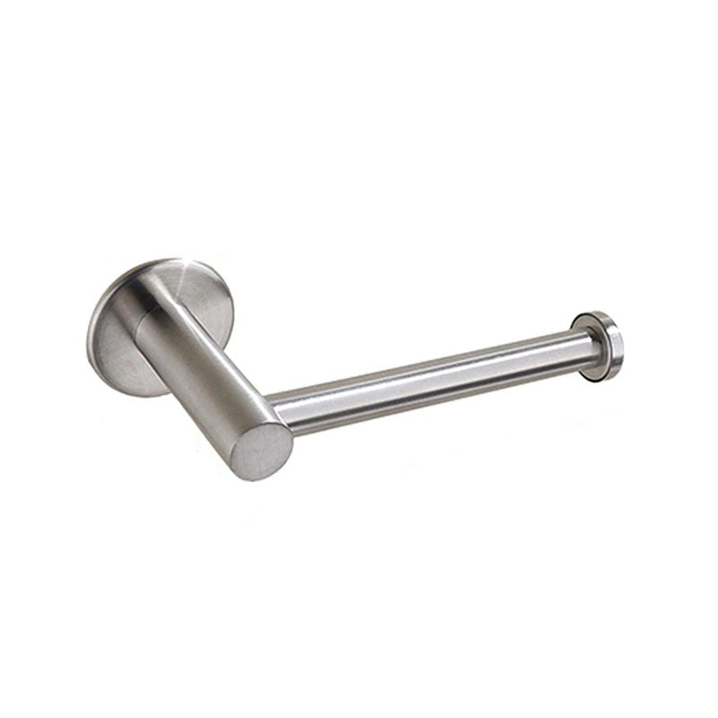 Brushed Stainless Steel Self-Adhesive Toilet Paper Holder