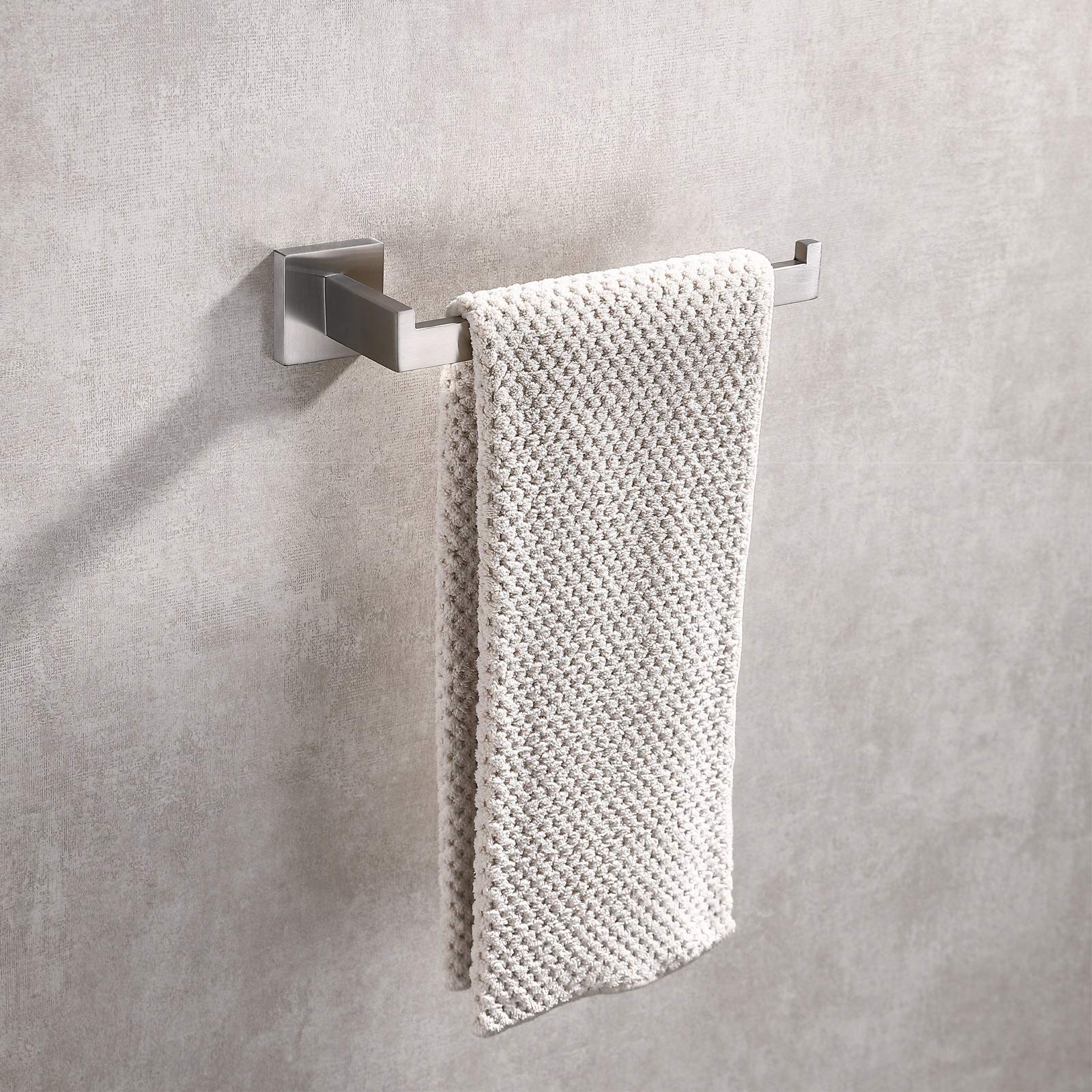 Brushed Nickel Stainless Steel Hand Towel Holder Ring