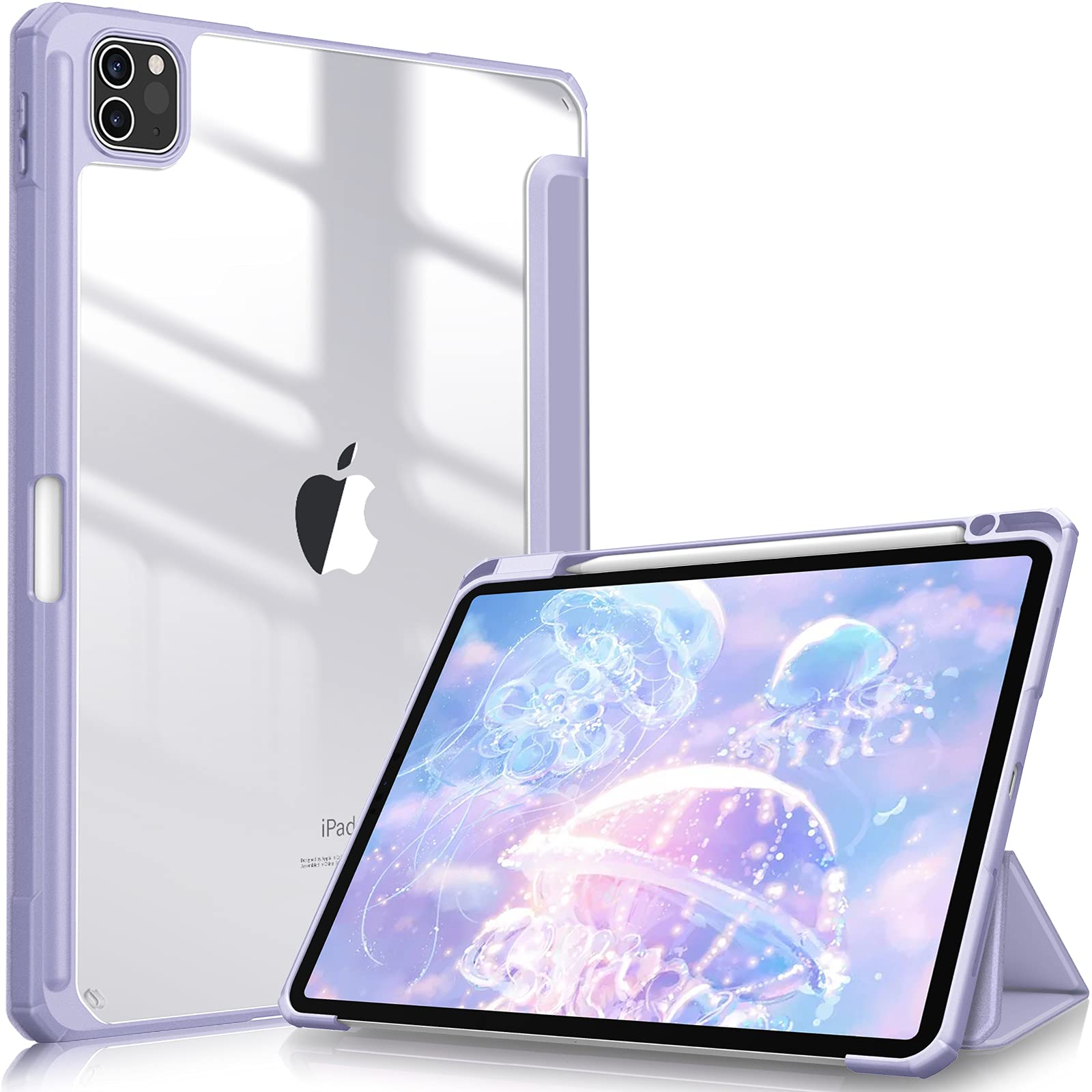 iPad Pro 11" Case 2020-2022 TPU Smart Auto Sleep Wake Stand