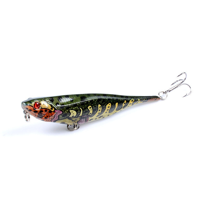 Set of 9 Vibrant 9.9cm Fishing Lures with 3D Eyes for Fresh & Saltwater