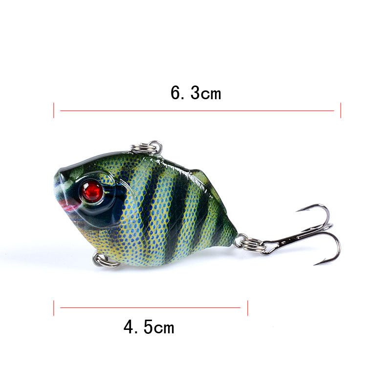 8x 4.5cm Fishing Surface Lures with Sharp Hooks